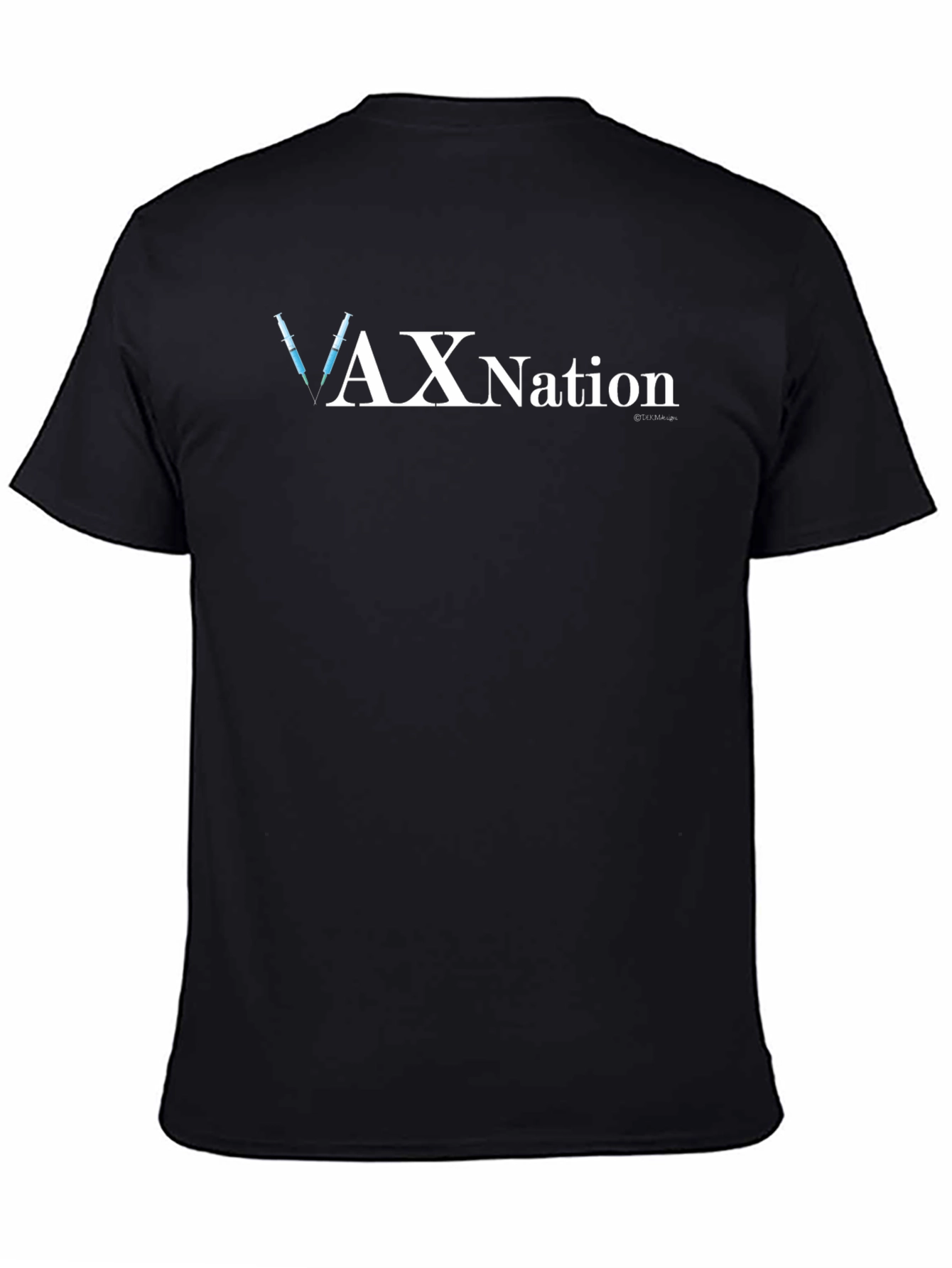 Vax Nation Graphic Tee - Vaccine Advocate Shirt