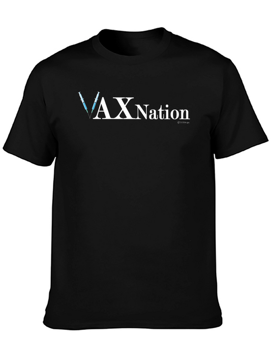 Vax Nation Graphic Tee - Vaccine Advocate Shirt