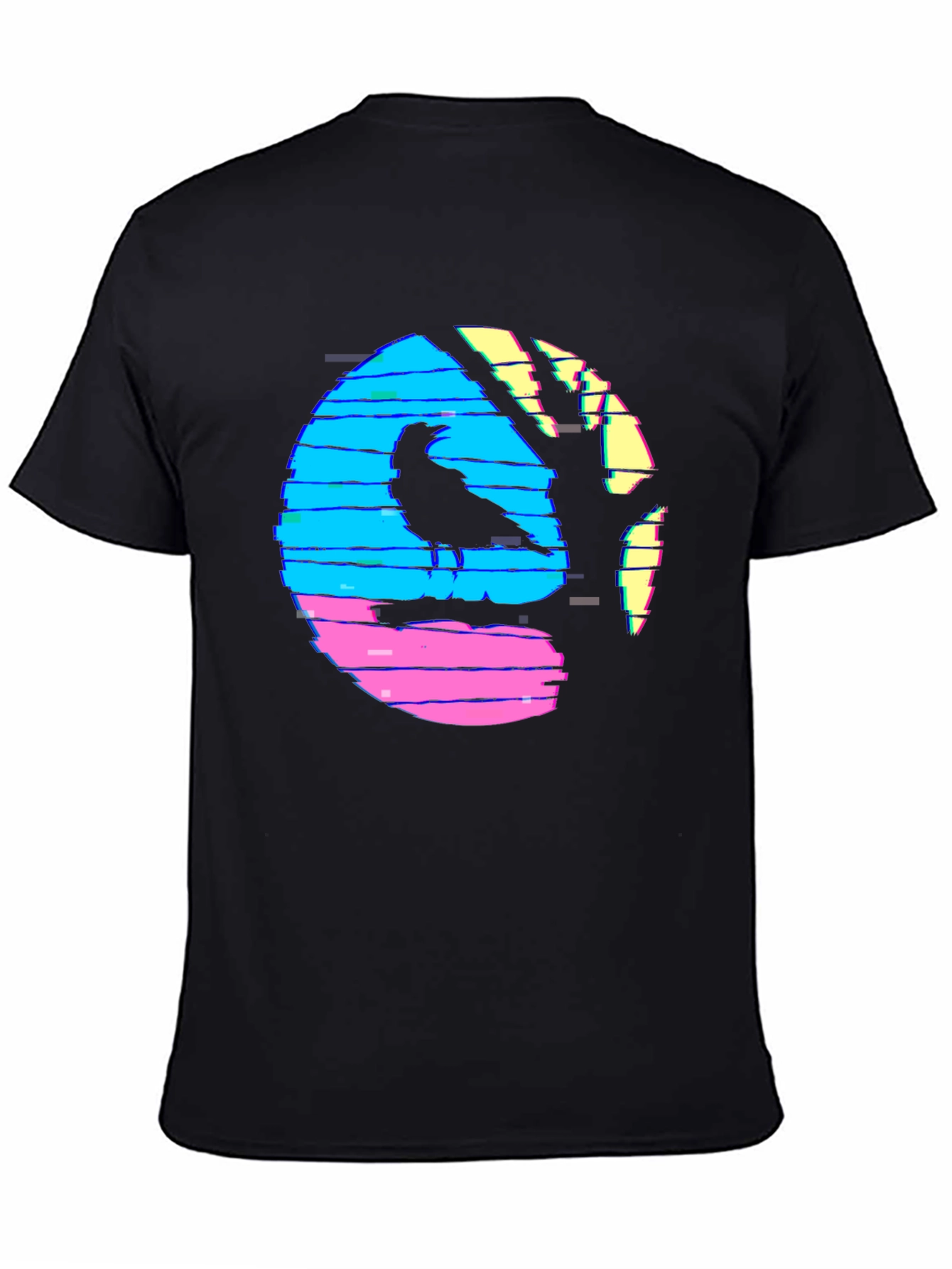 Retro Crow Graphic Tee