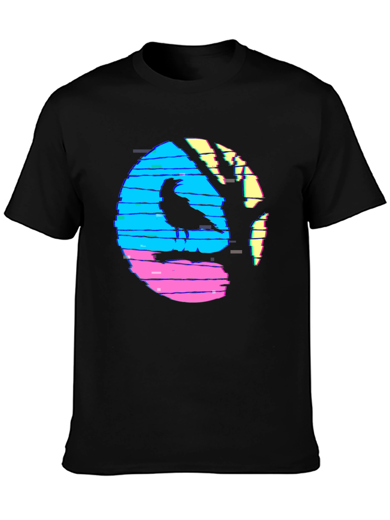 Retro Crow Graphic Tee