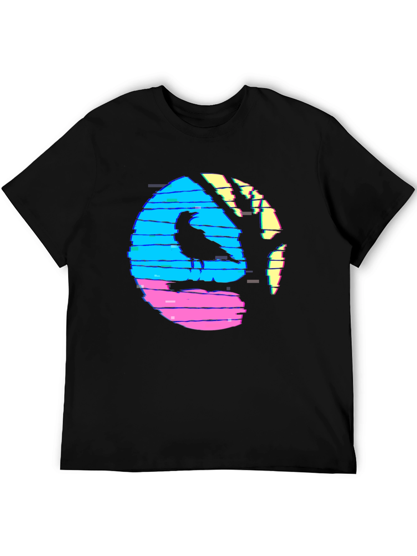 Retro Crow Graphic Tee