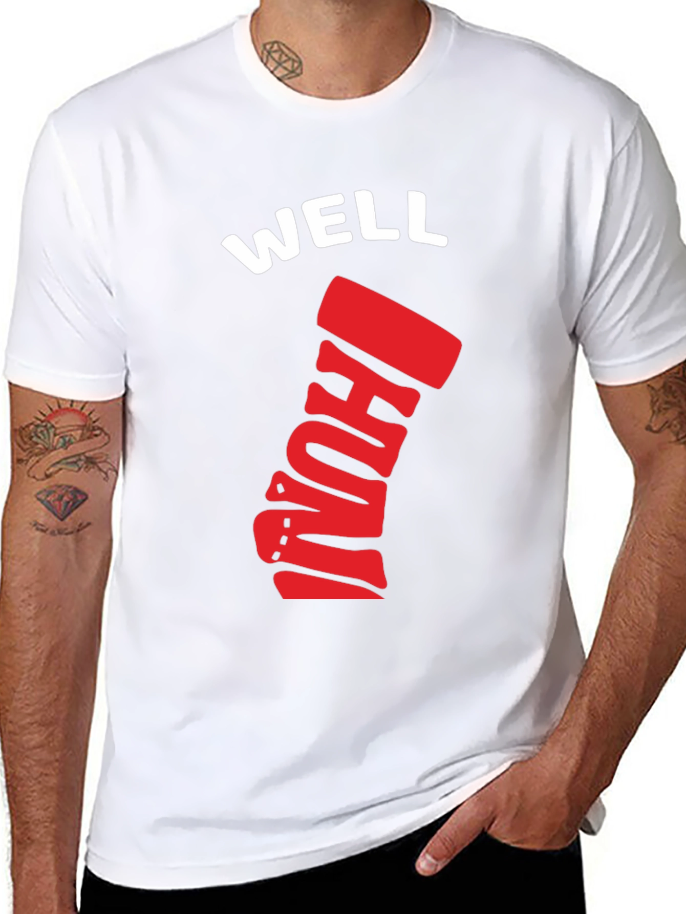 Well I Dunno T-Shirt - Black Cotton Graphic Tee