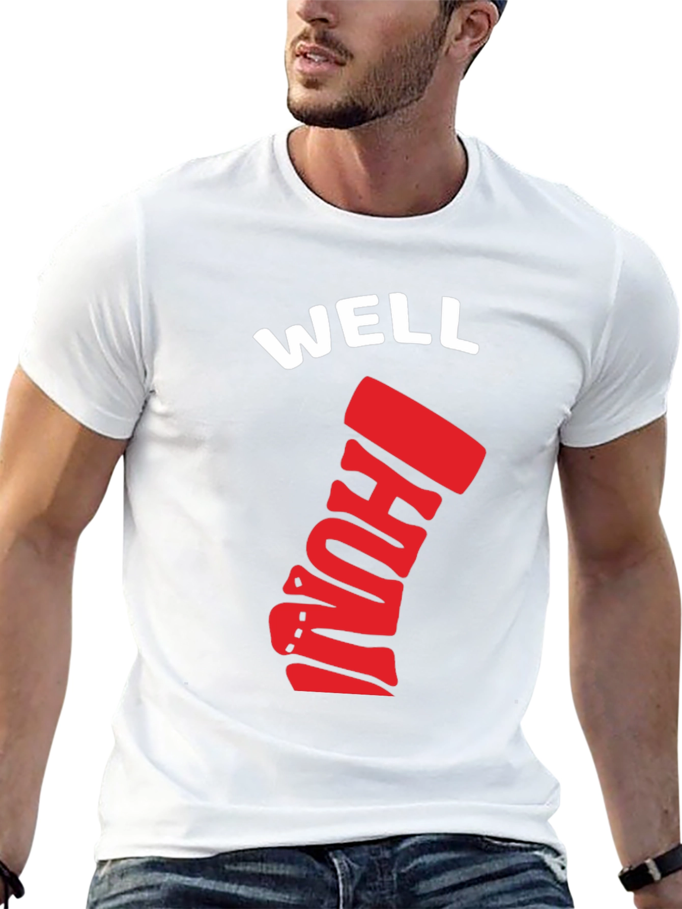Well I Dunno T-Shirt - Black Cotton Graphic Tee