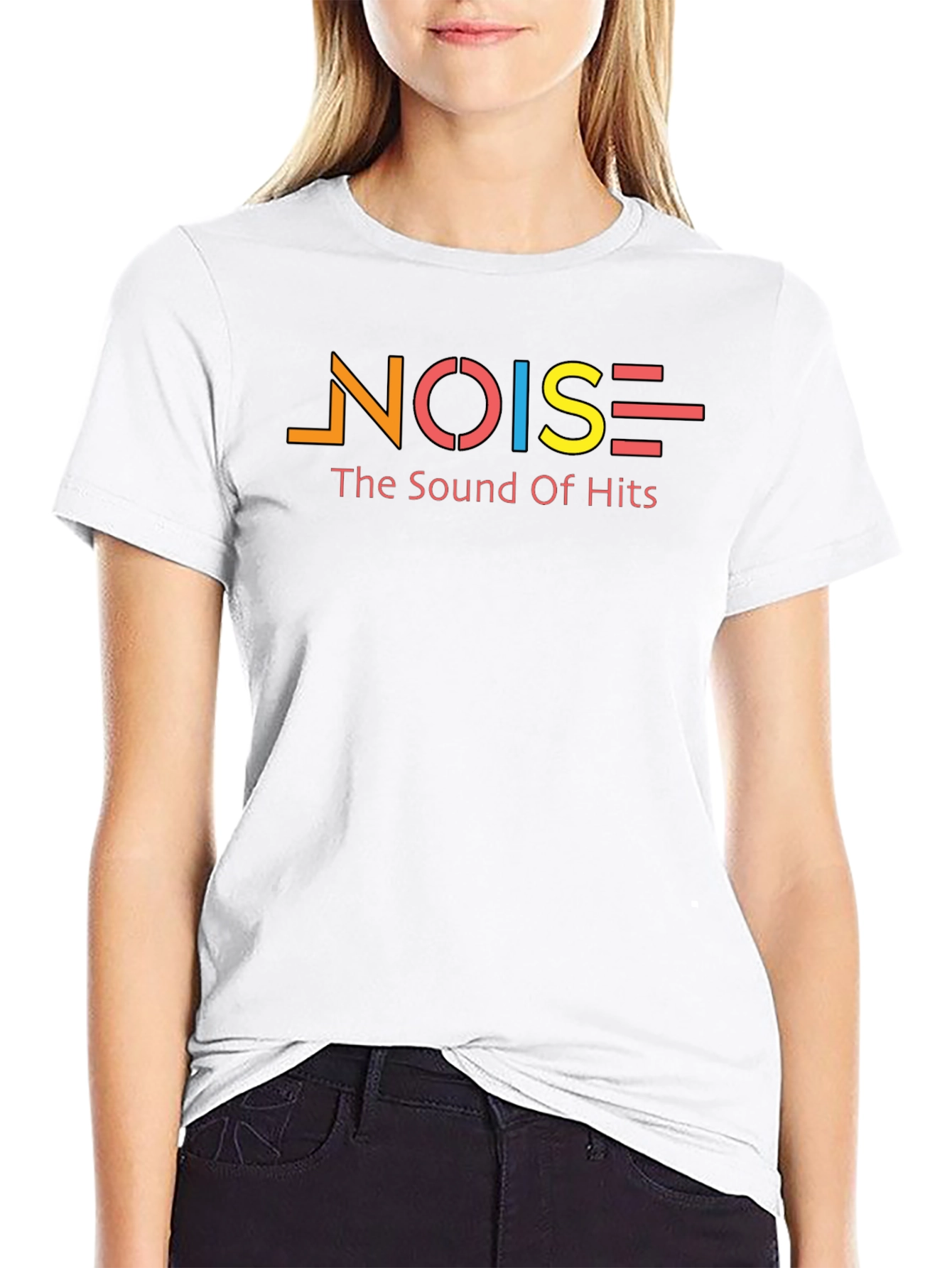 Noise The Sound of Hits Graphic Tee Black T-Shirt
