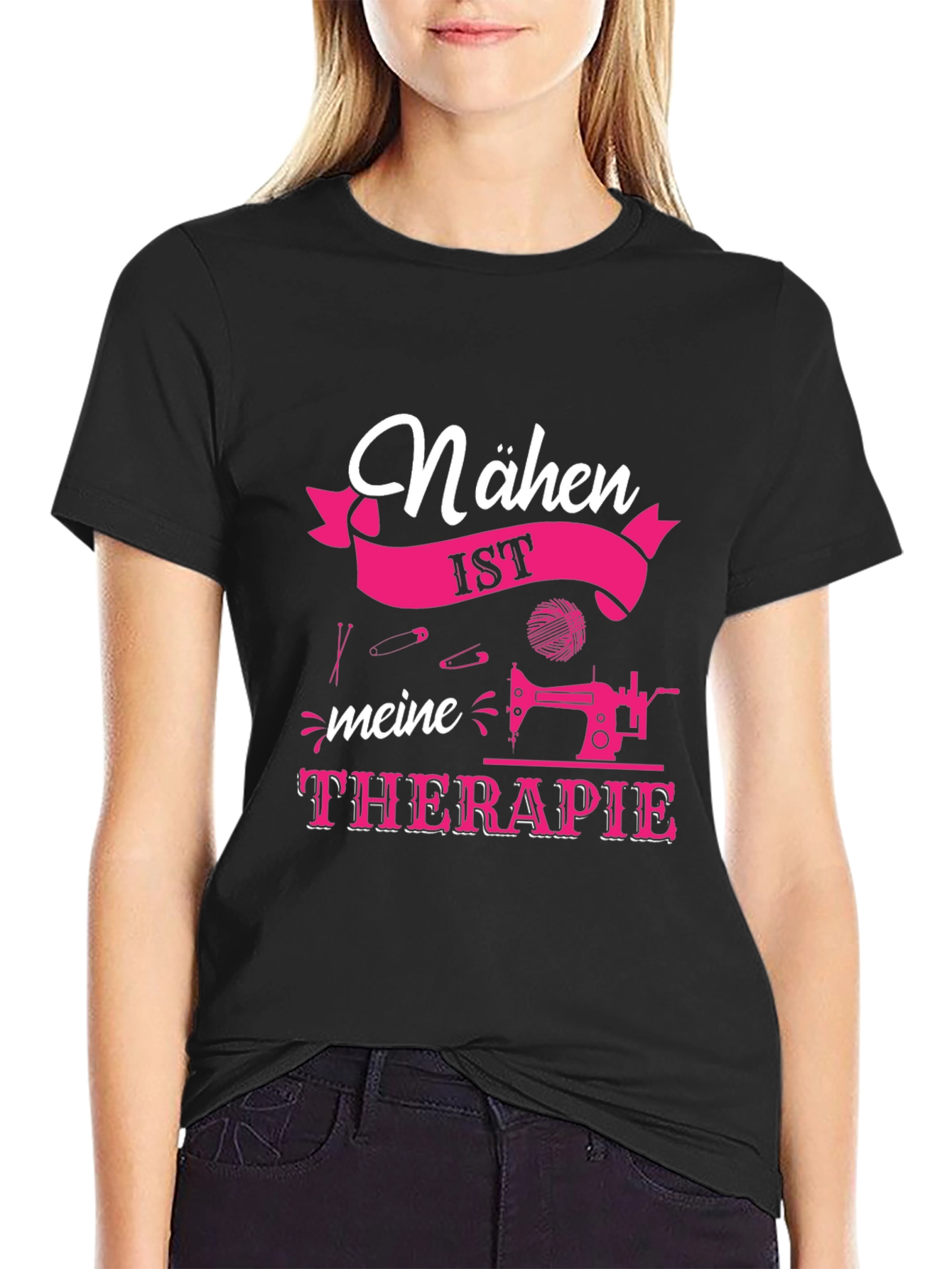 NÄHEN IST MEINE THERAPIE T-Shirt