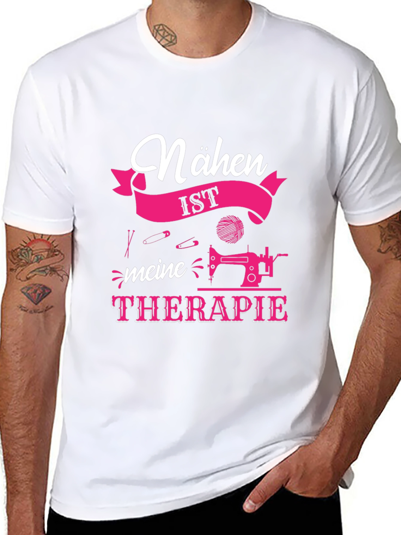 NÄHEN IST MEINE THERAPIE T-Shirt