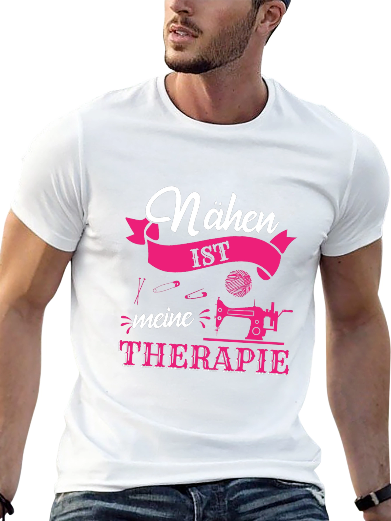 NÄHEN IST MEINE THERAPIE T-Shirt