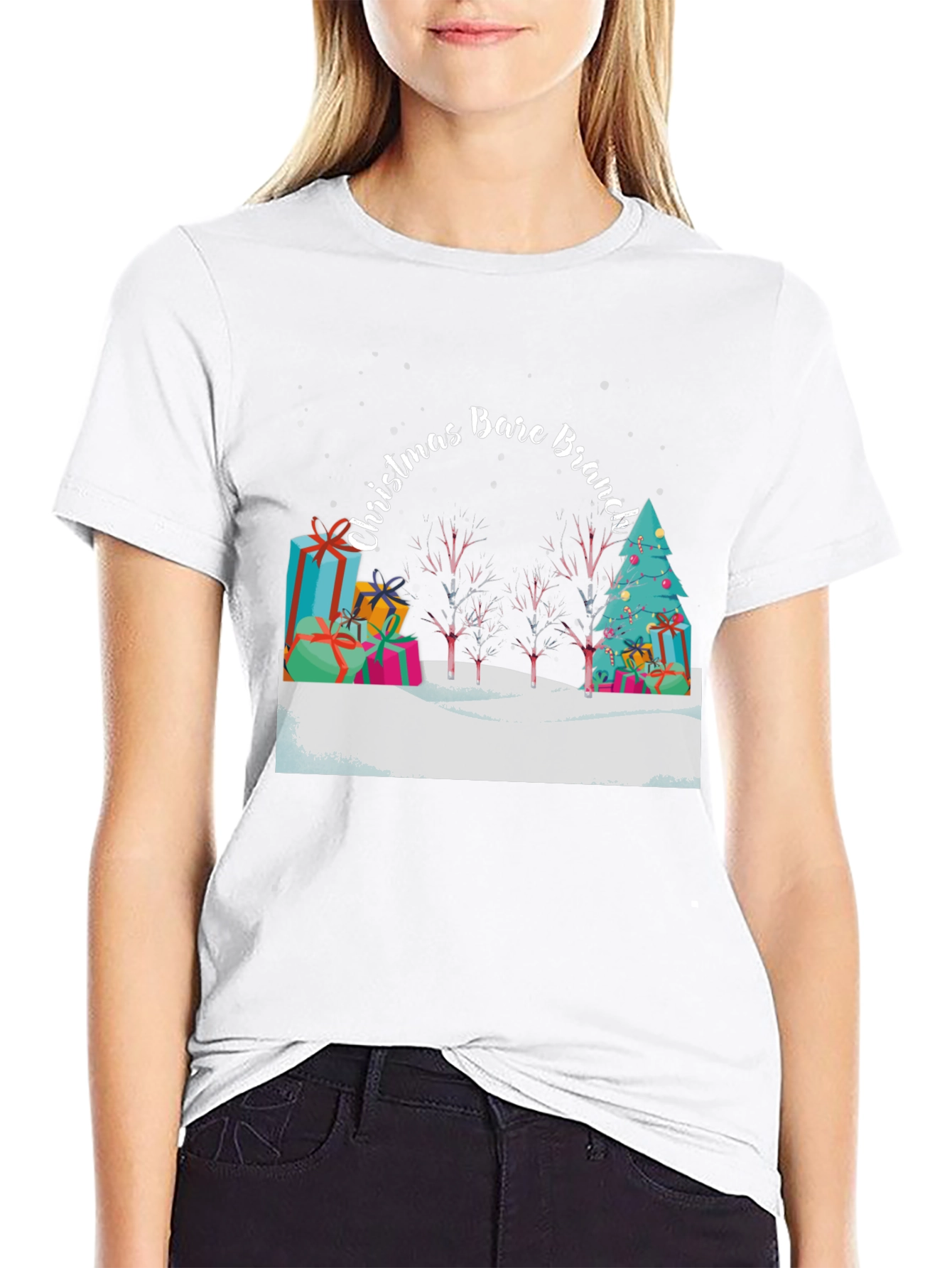 Christmas Bare Branch T-Shirt