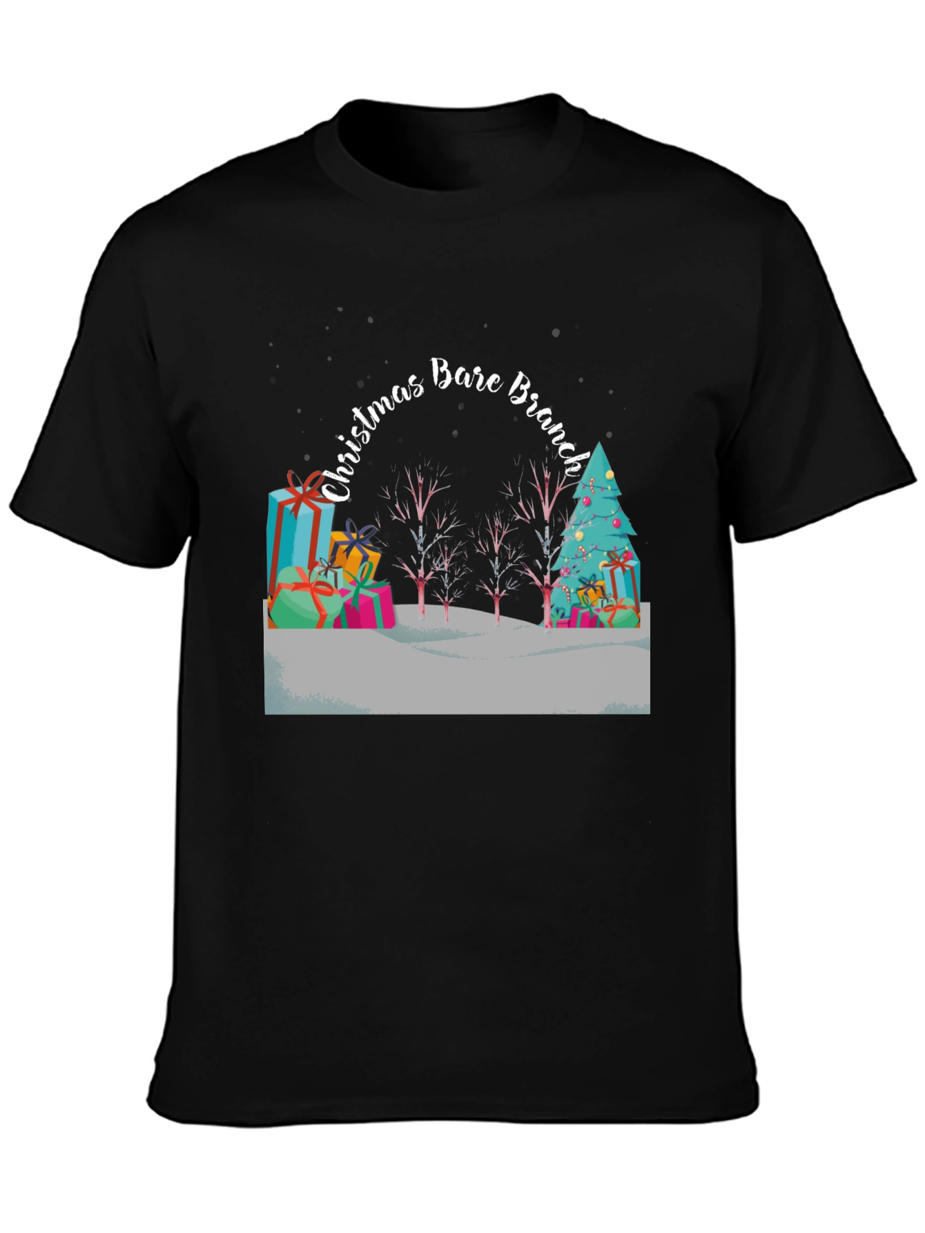 Christmas Bare Branch T-Shirt