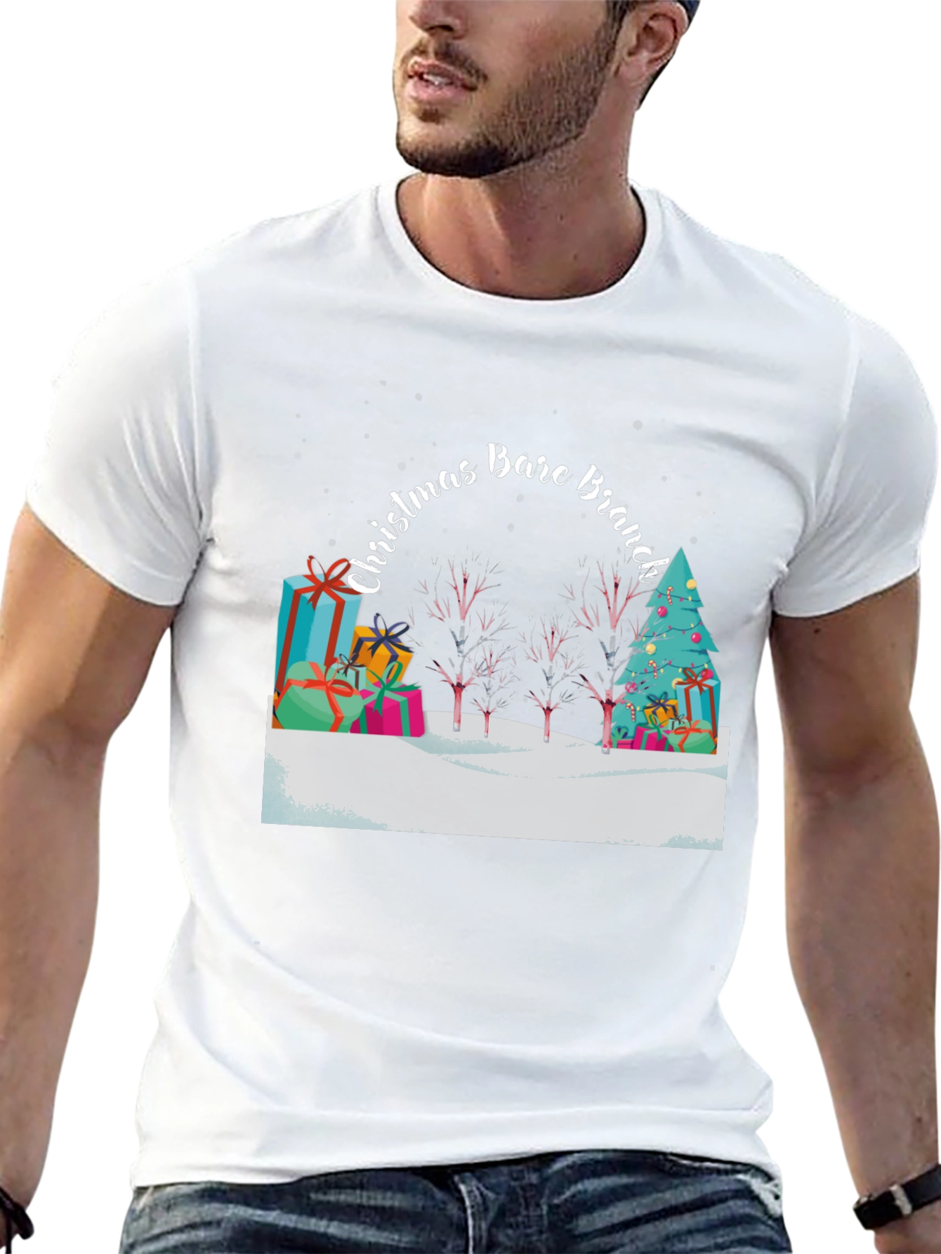 Christmas Bare Branch T-Shirt