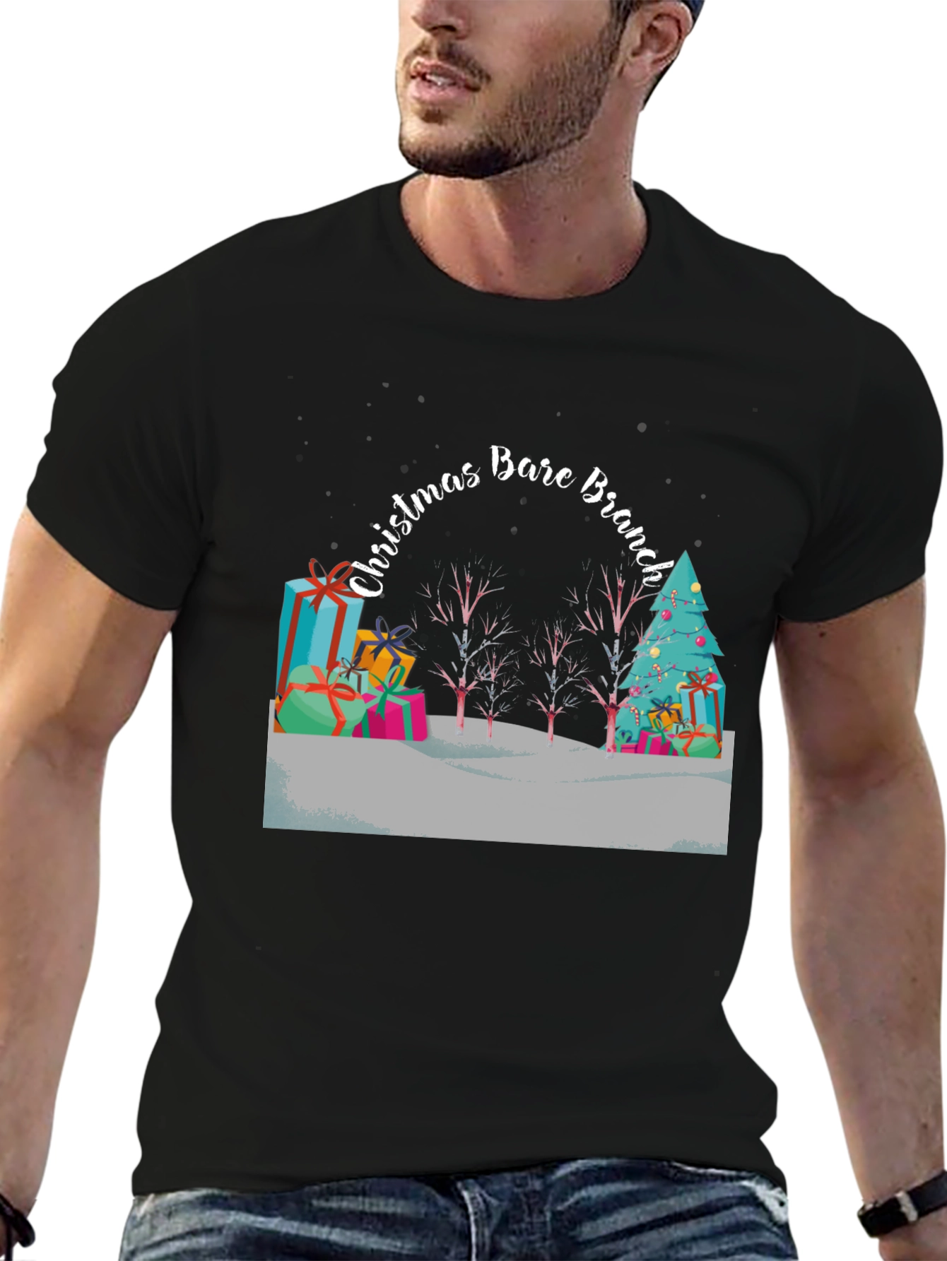 Christmas Bare Branch T-Shirt