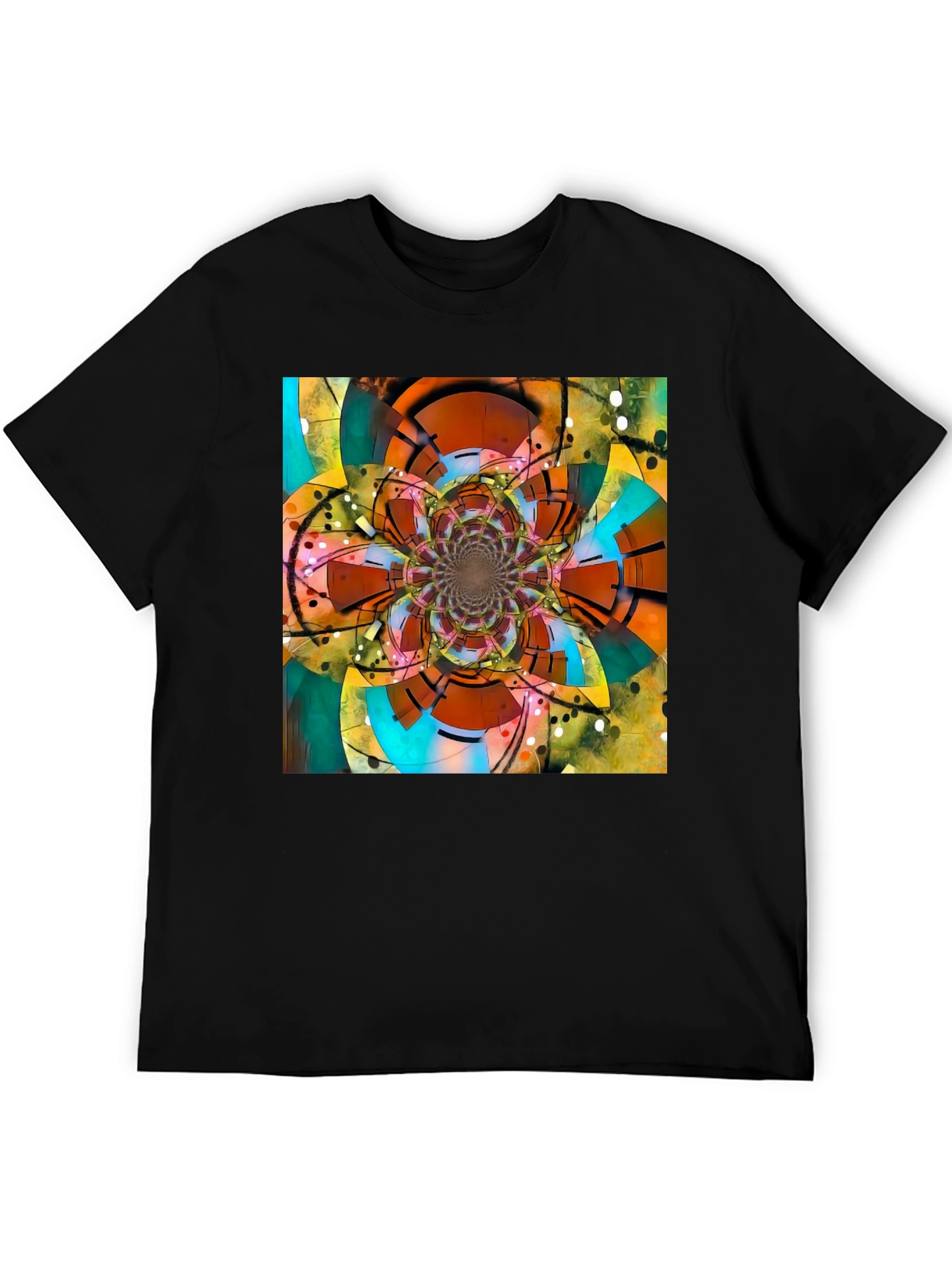Fractal Flower T-Shirt - Abstract Art Tee