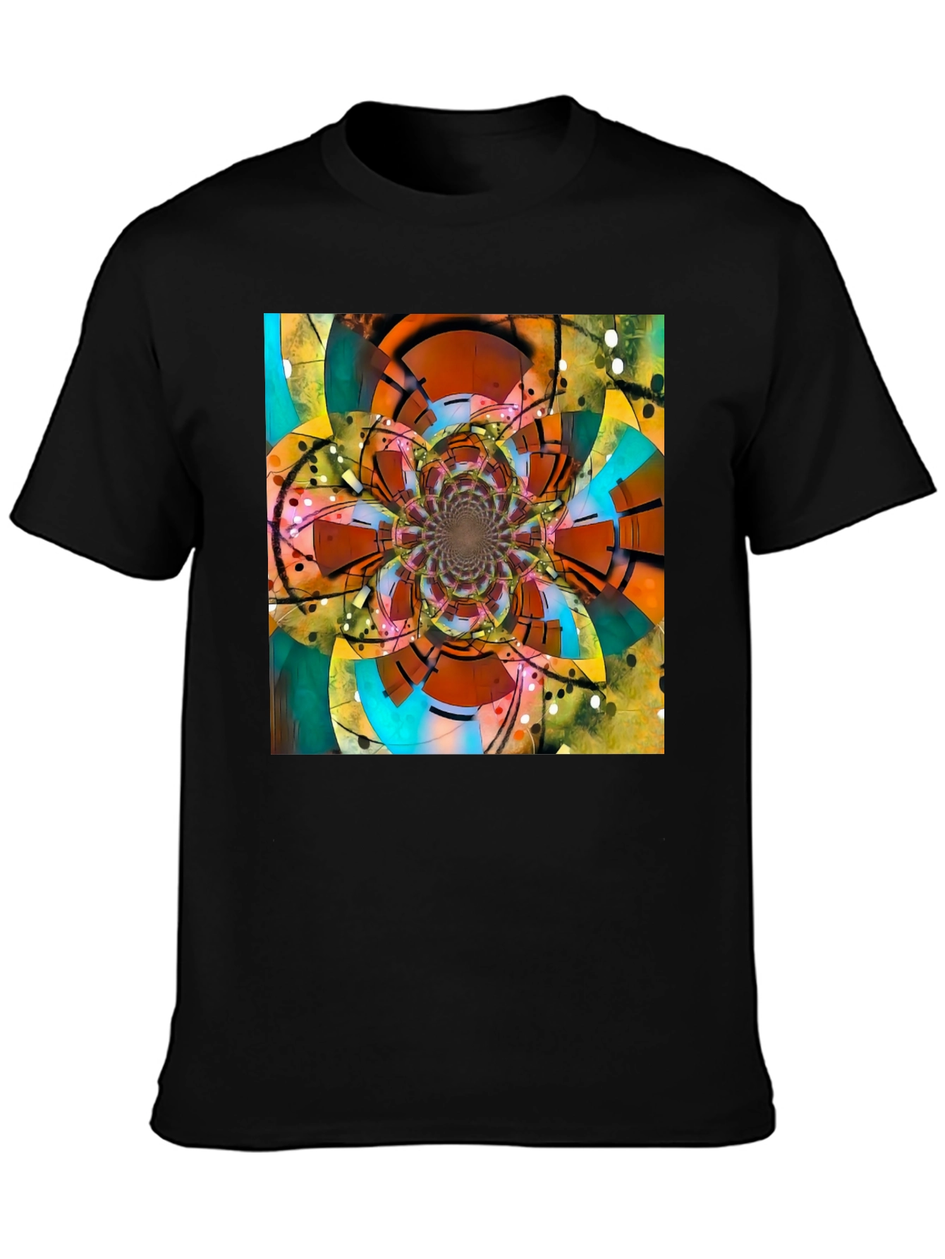 Fractal Flower T-Shirt - Abstract Art Tee
