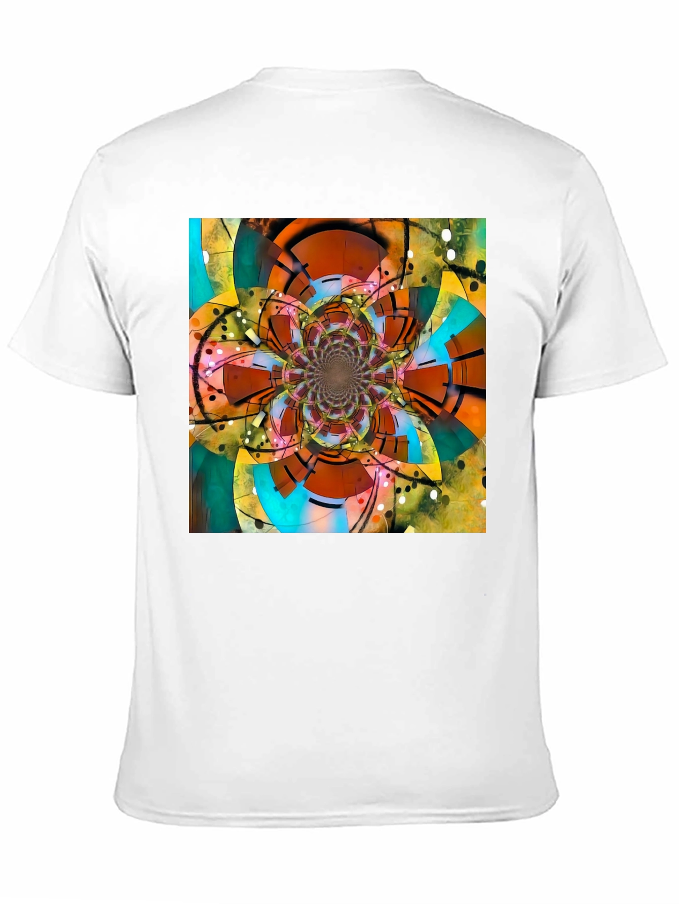 Fractal Flower T-Shirt - Abstract Art Tee