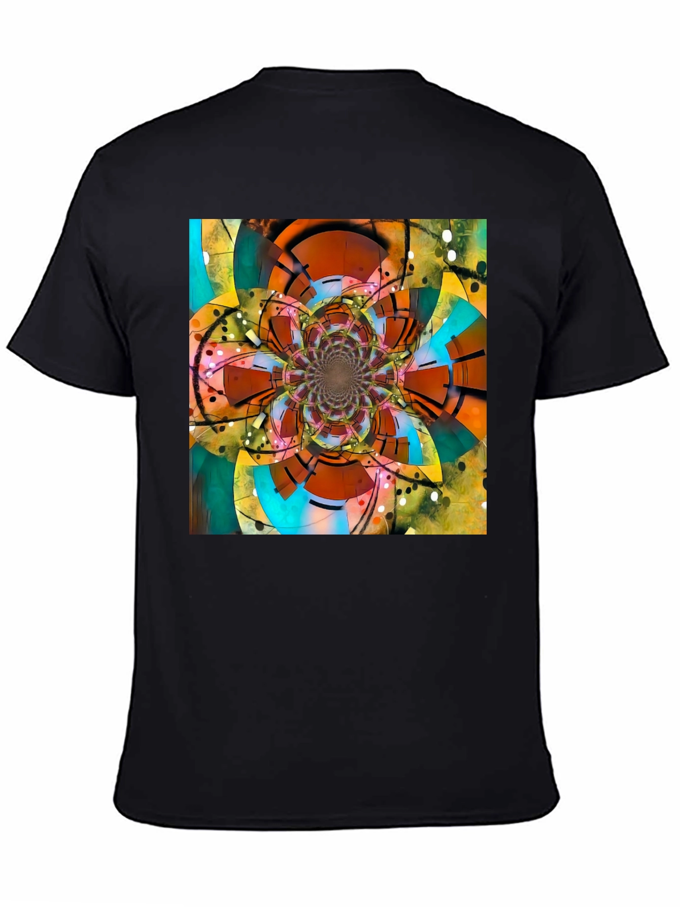 Fractal Flower T-Shirt - Abstract Art Tee