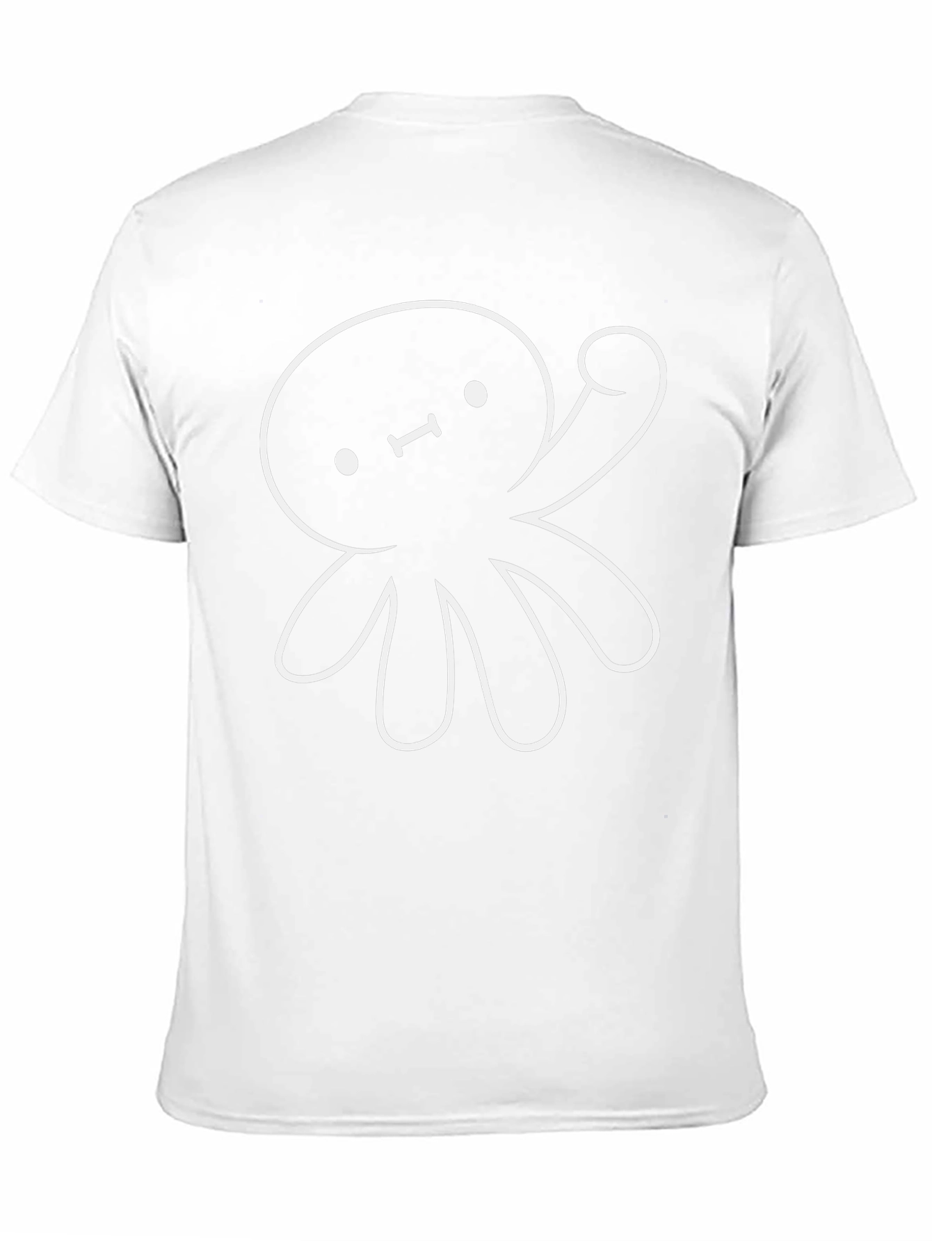 Octopus Graphic Tee - Casual Black Cotton T-Shirt