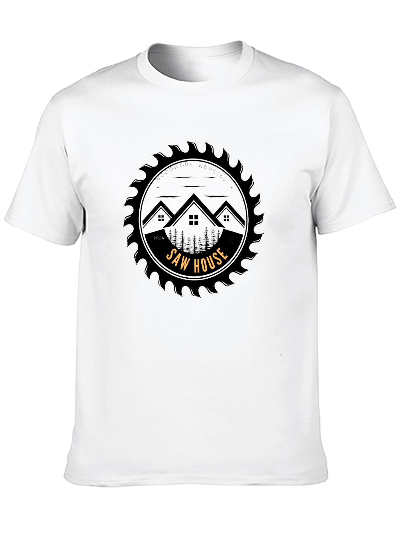 Saw House Black T-Shirt - 2024 Edition