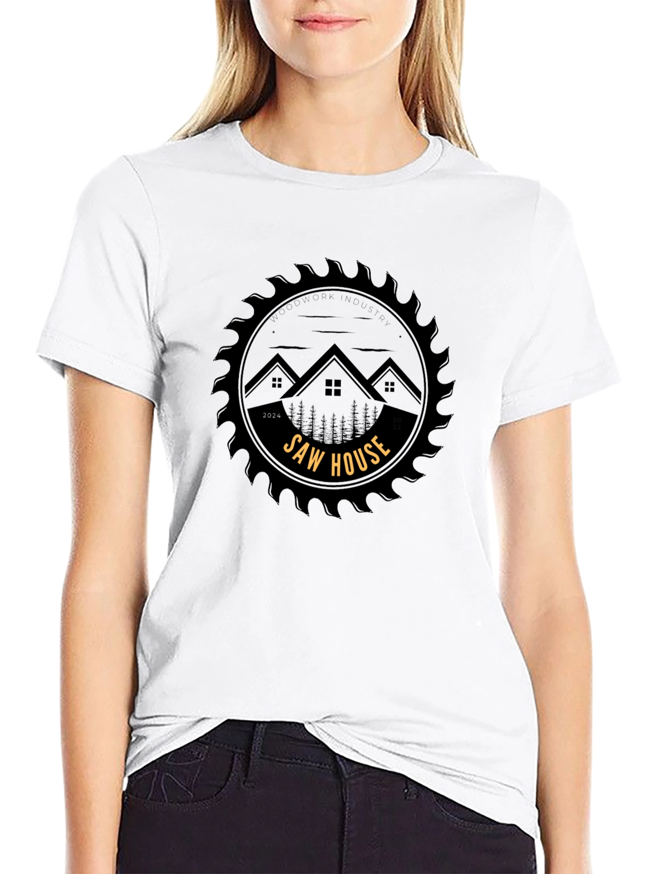 Saw House Black T-Shirt - 2024 Edition
