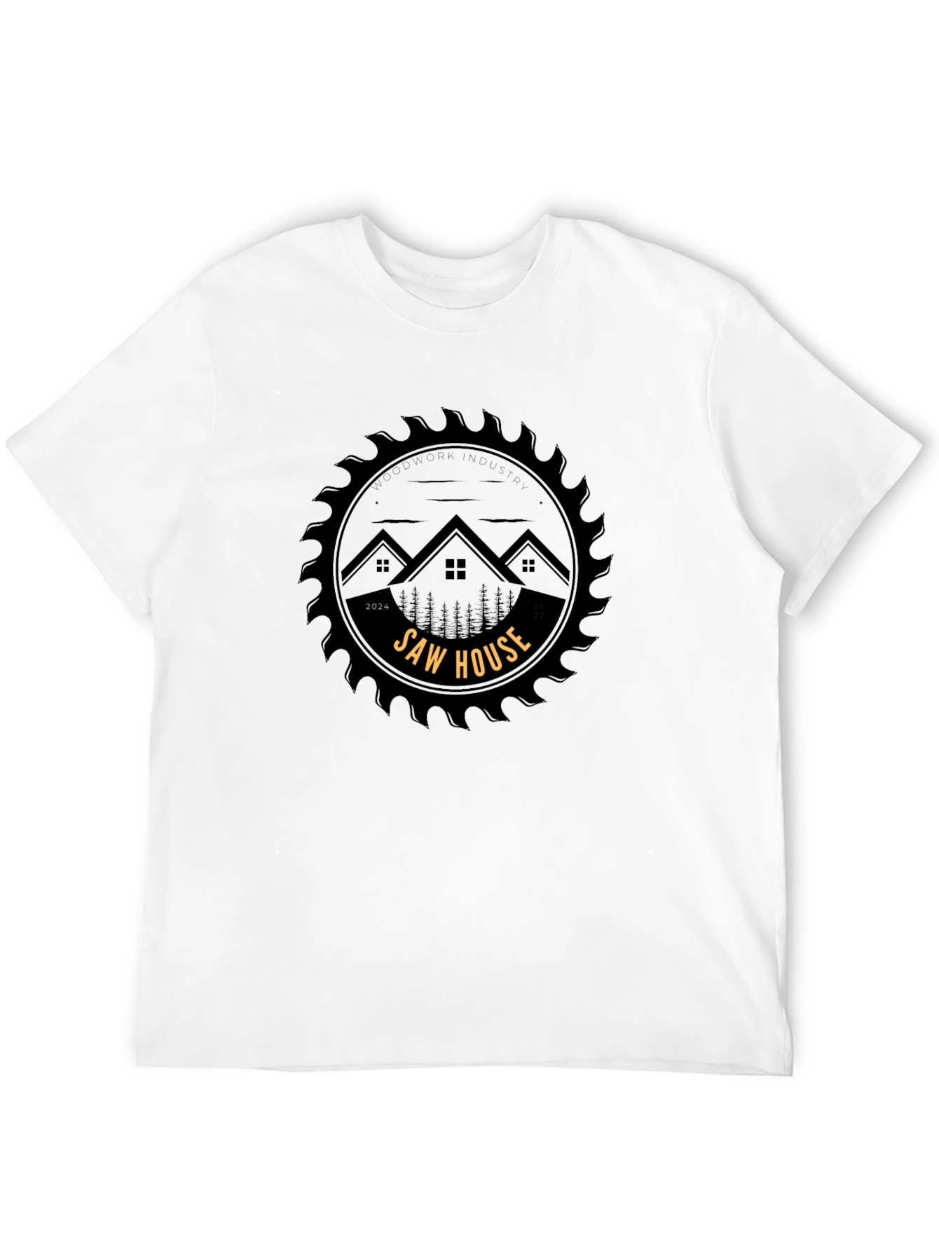 Saw House Black T-Shirt - 2024 Edition