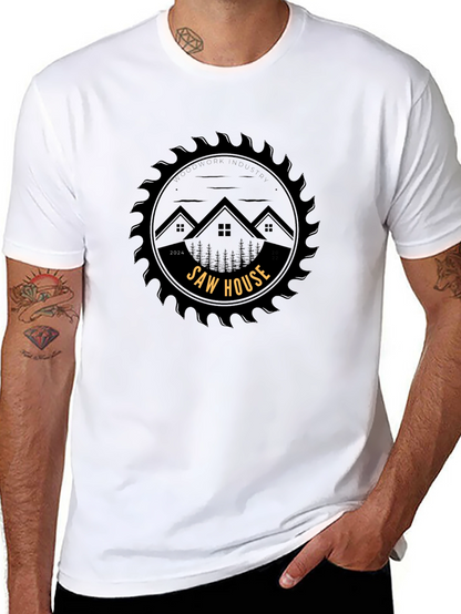 Saw House Black T-Shirt - 2024 Edition