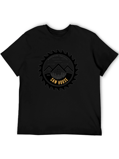 Saw House Black T-Shirt - 2024 Edition