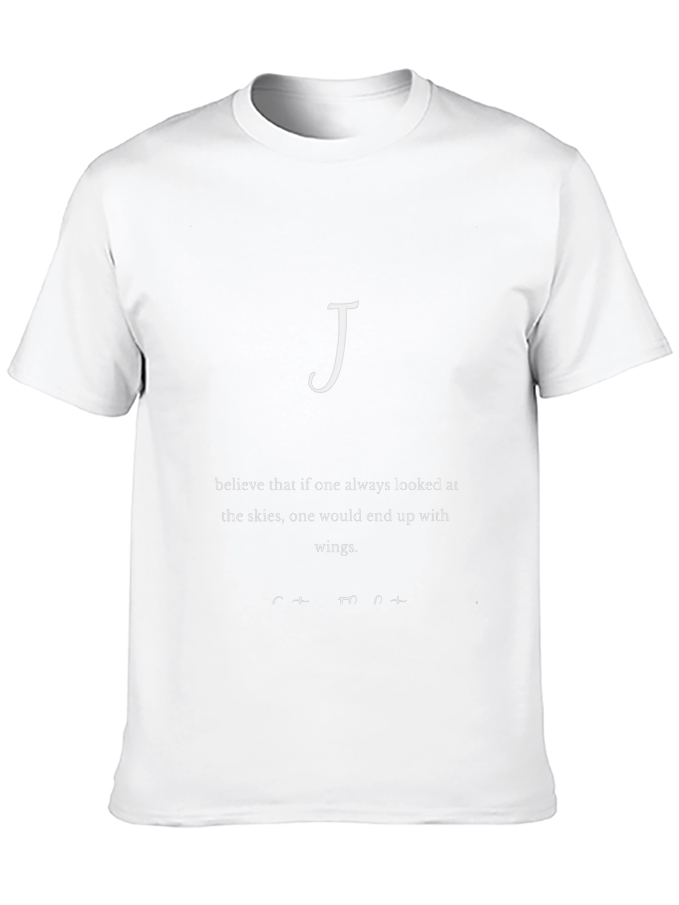 Inspirational Wings Graphic T-Shirt