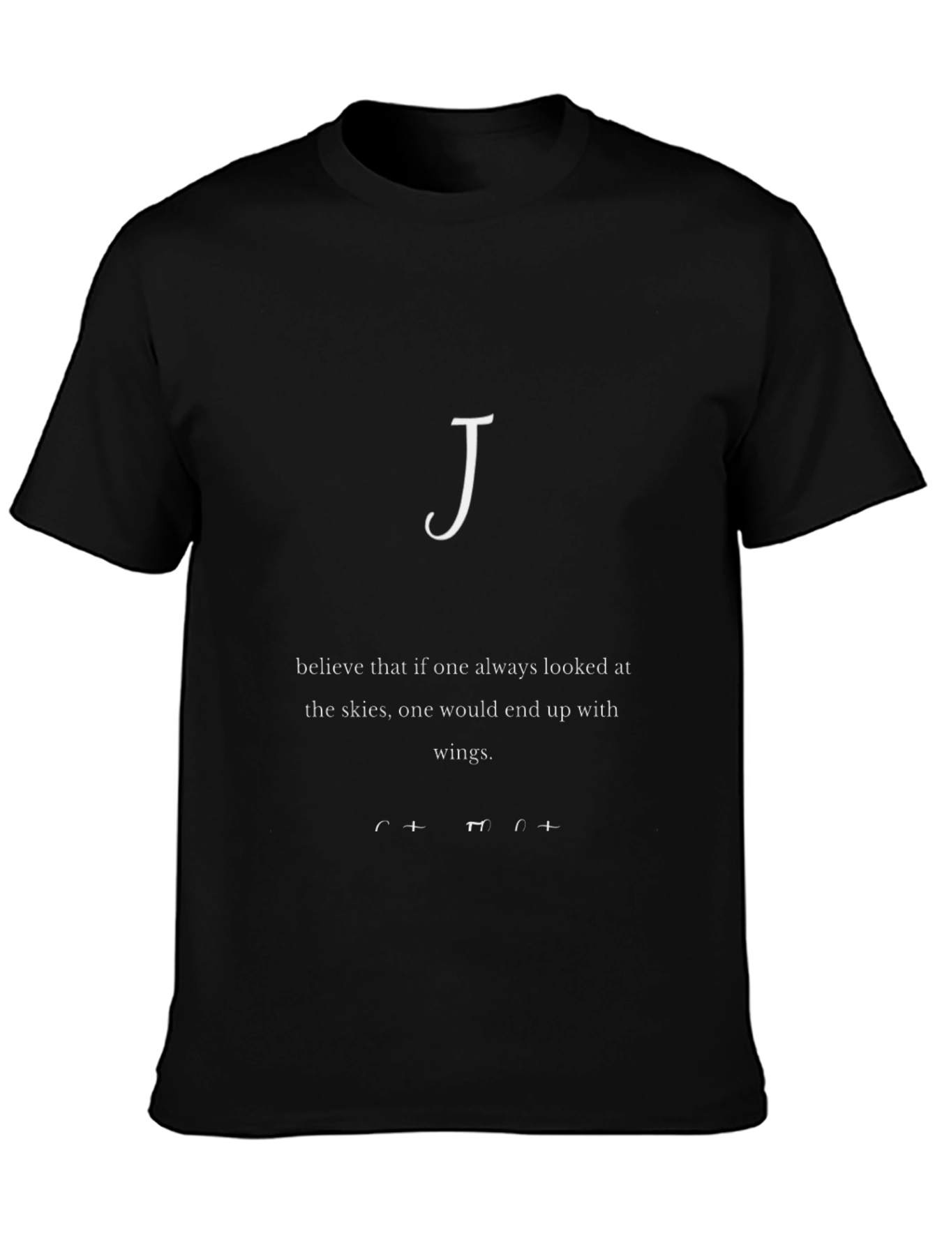 Inspirational Wings Graphic T-Shirt