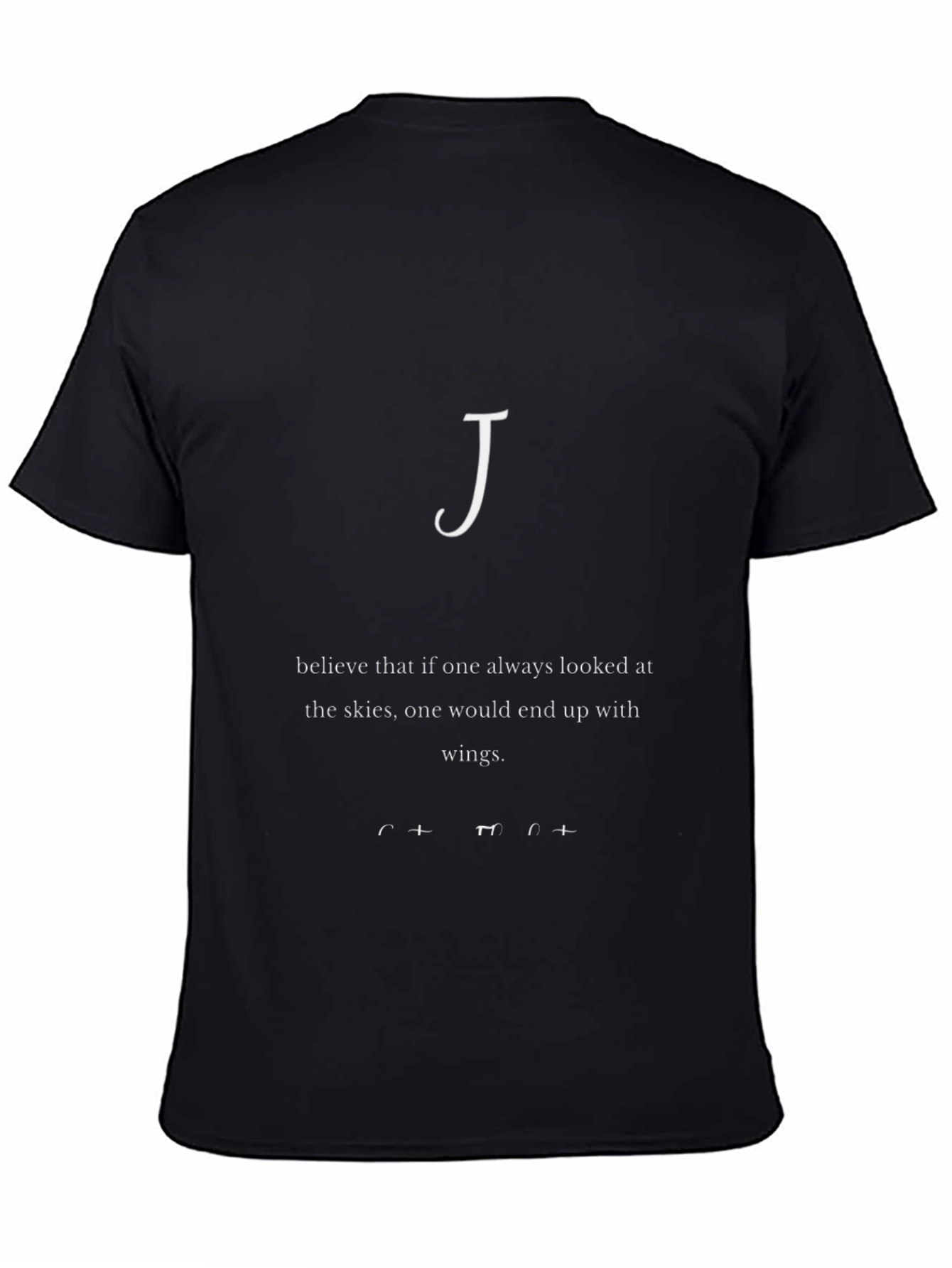 Inspirational Wings Graphic T-Shirt