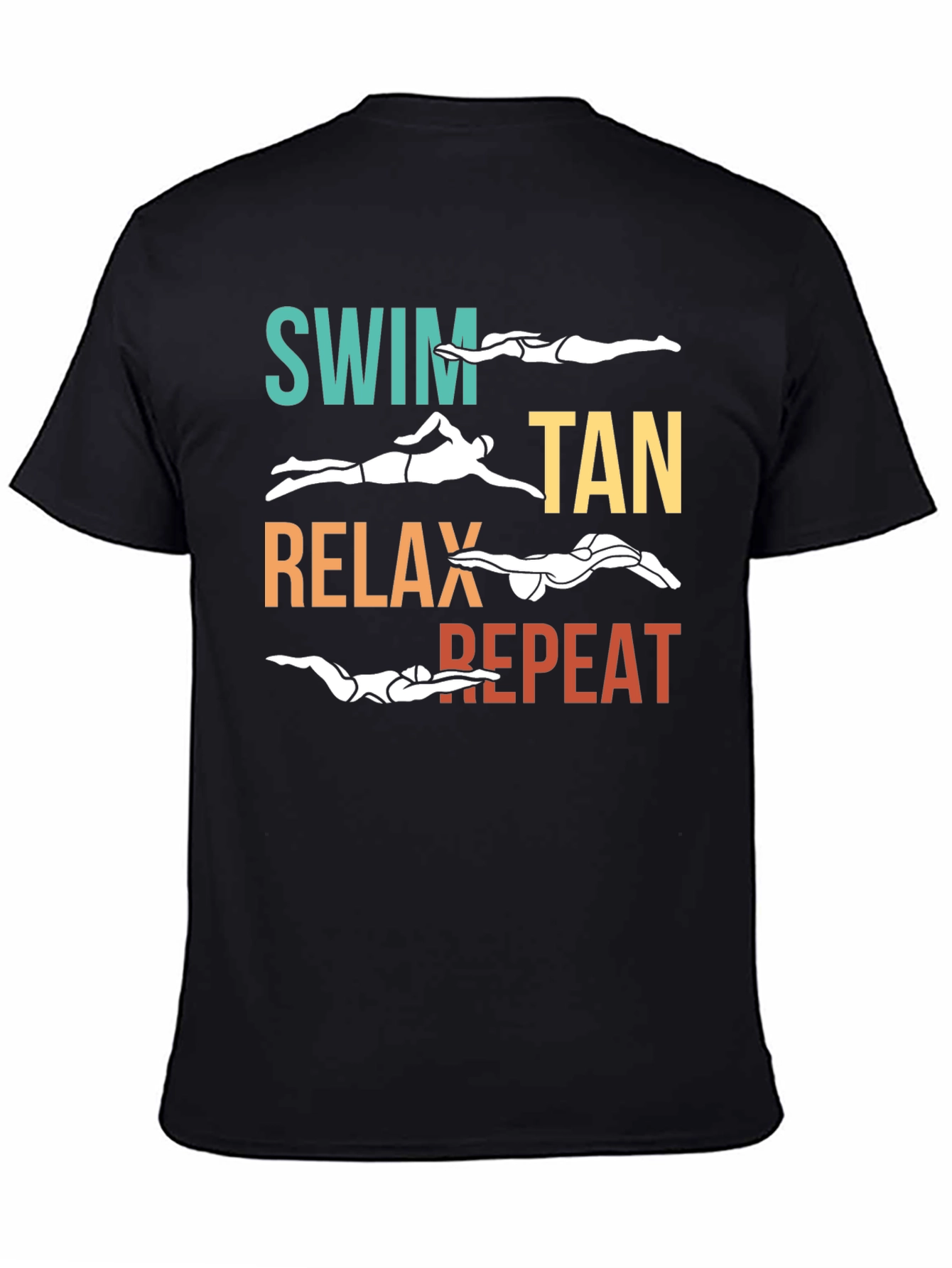 Swim Tan Relax Repeat T-Shirt