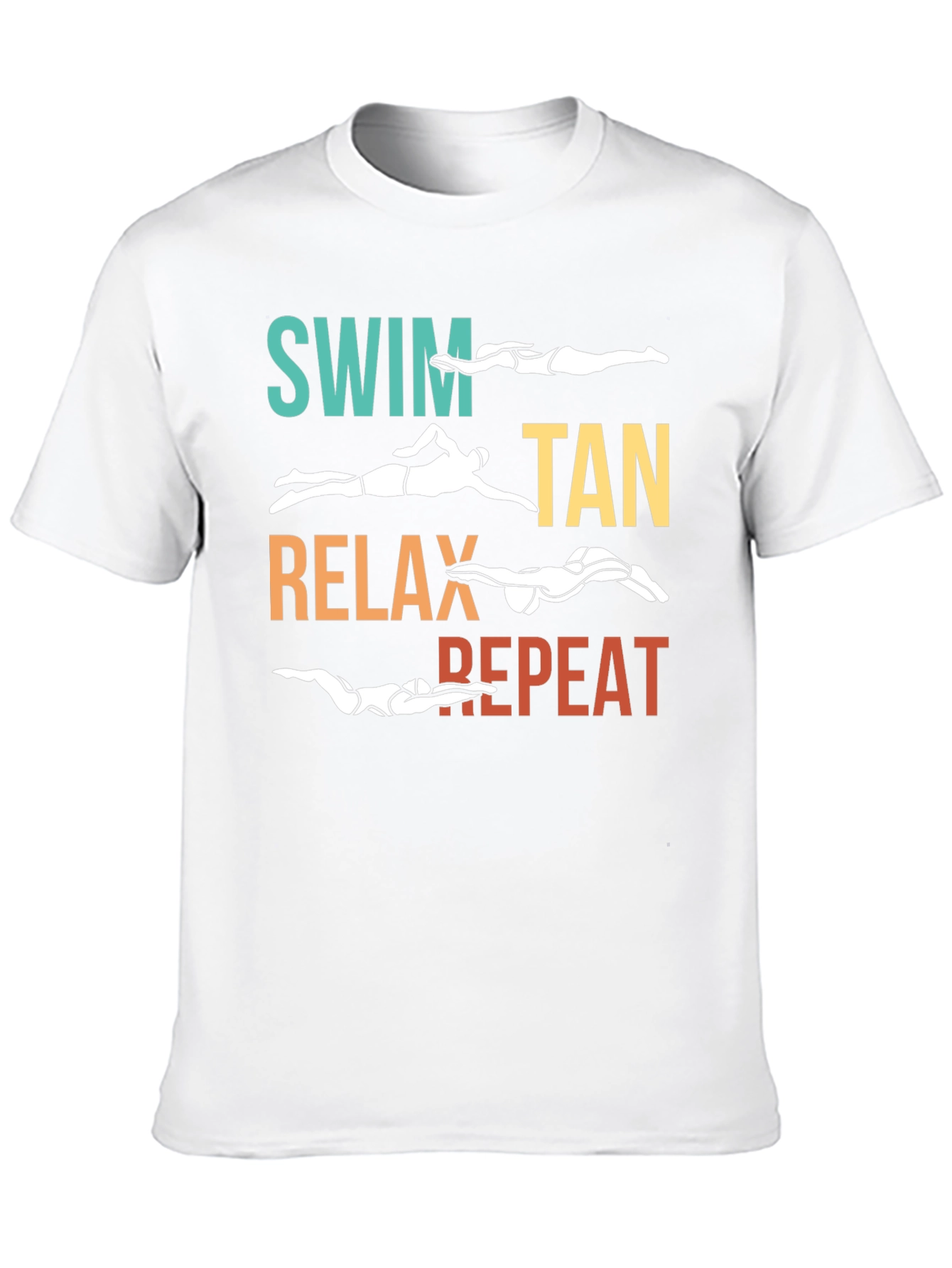 Swim Tan Relax Repeat T-Shirt