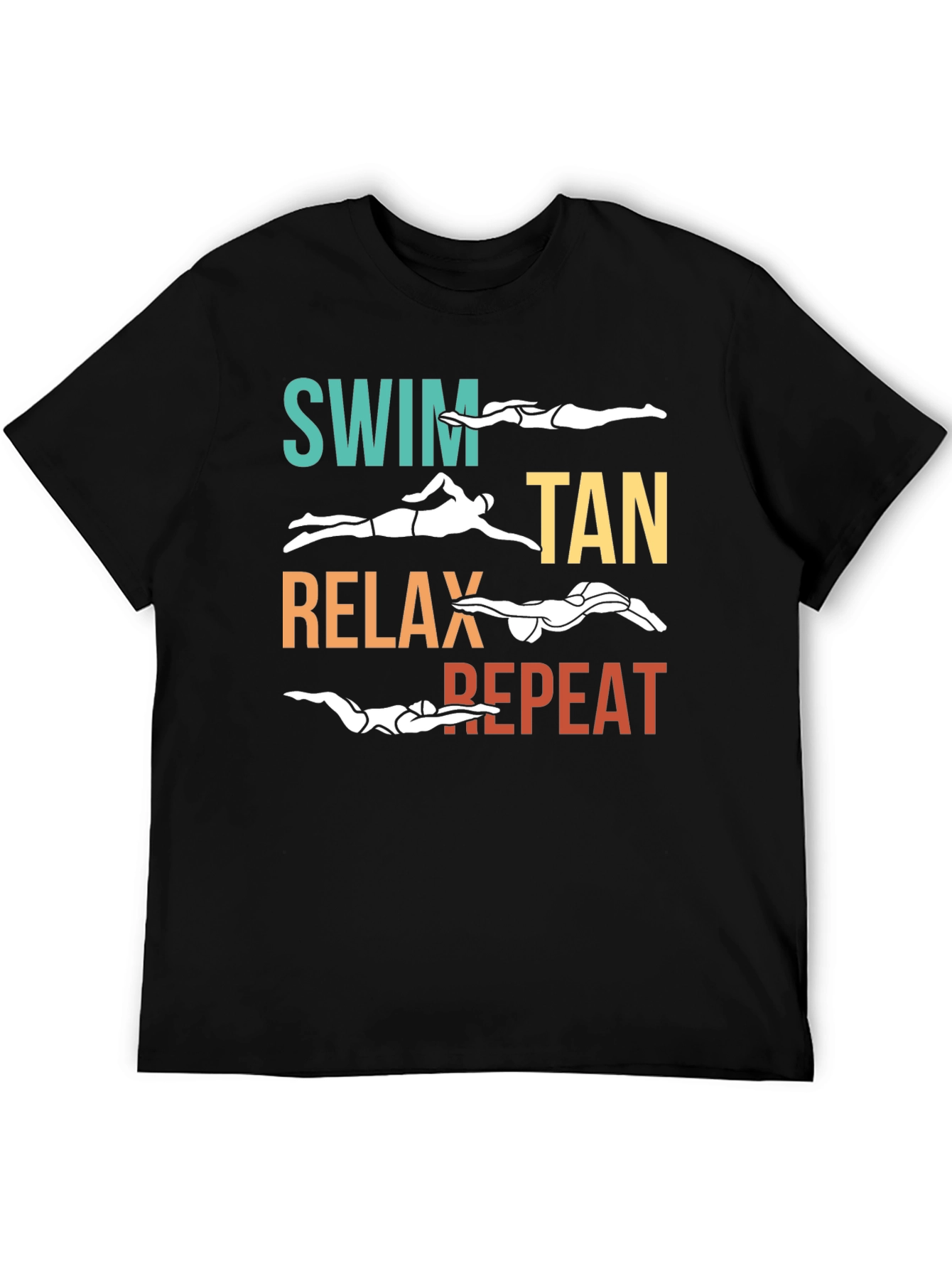 Swim Tan Relax Repeat T-Shirt