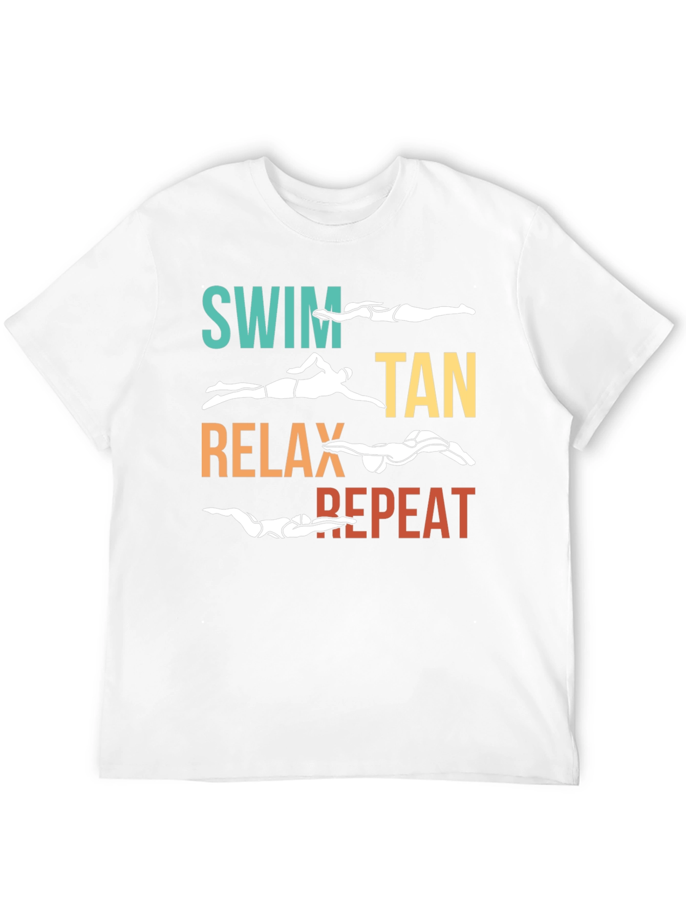 Swim Tan Relax Repeat T-Shirt