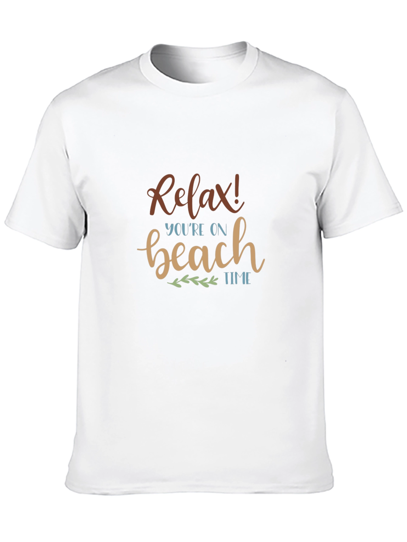 Relax Youre on Beach Time Graphic T-Shirt