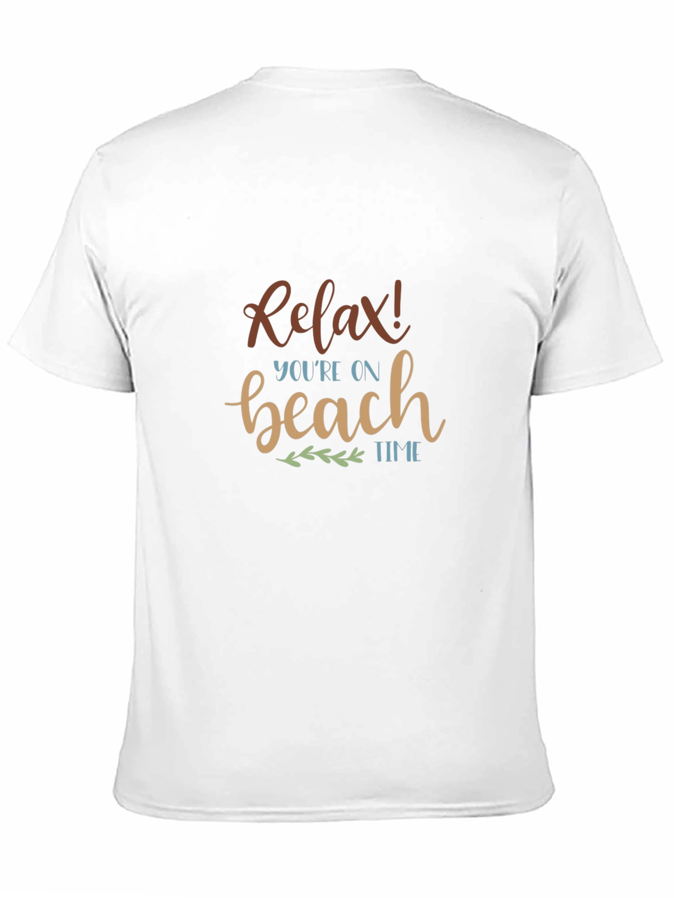 Relax Youre on Beach Time Graphic T-Shirt