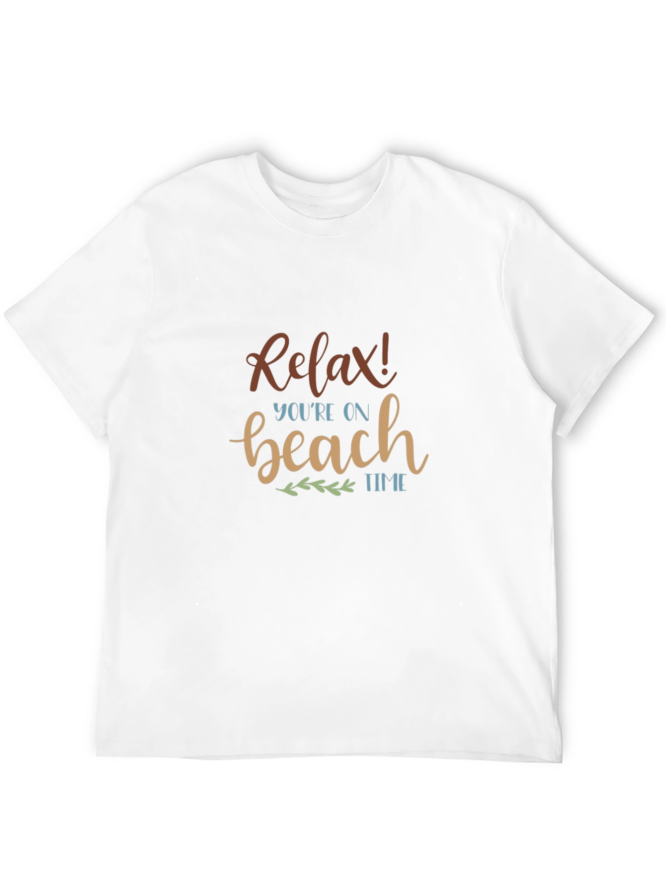 Relax Youre on Beach Time Graphic T-Shirt