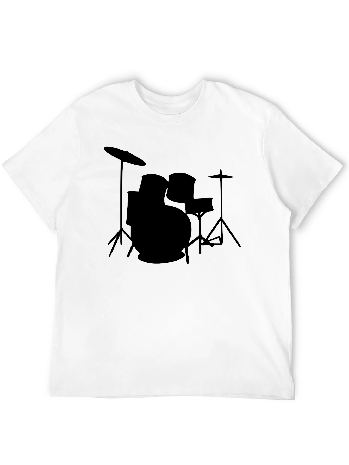 Drum Kit Graphic Tee - Musician T-Shirt