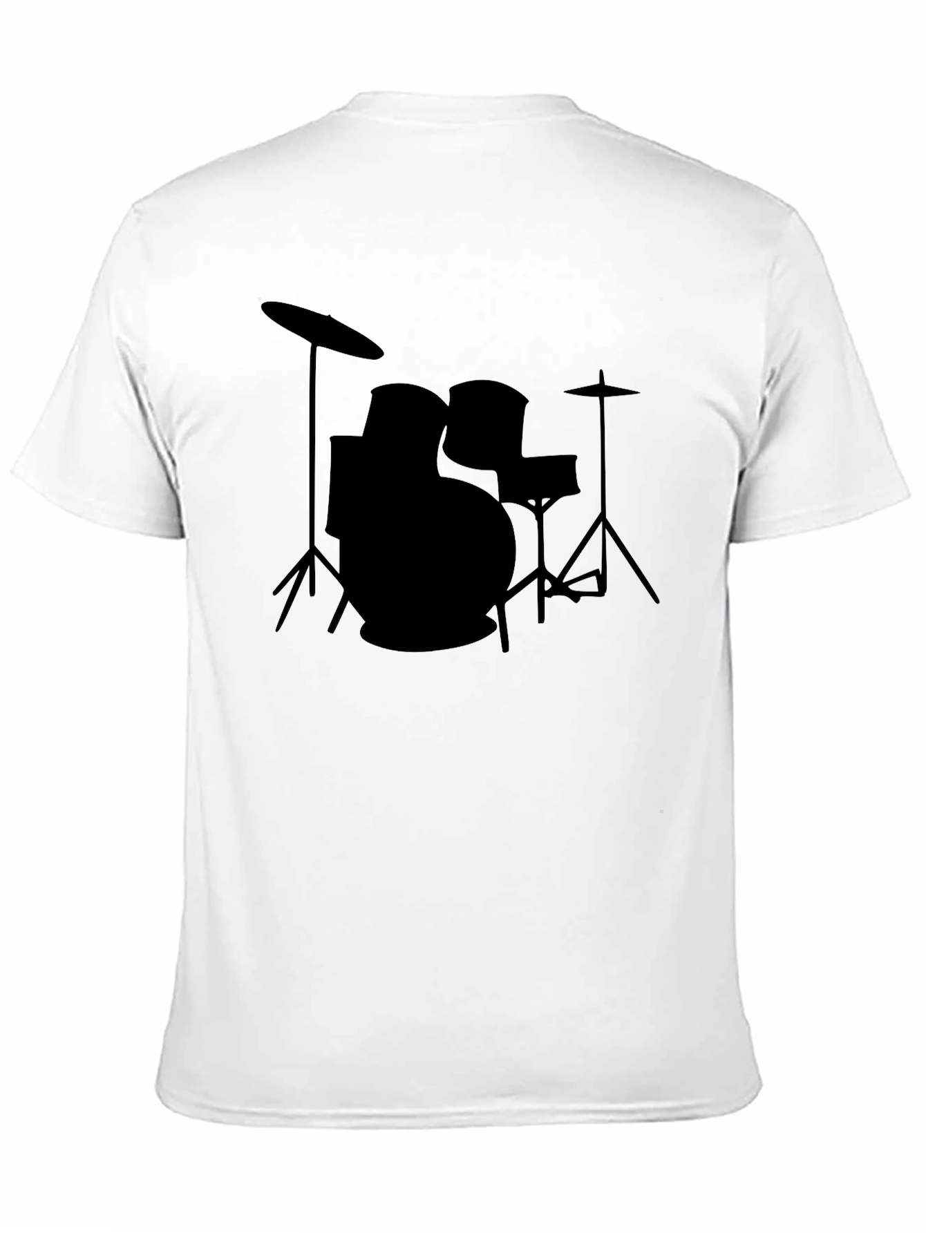 Drum Kit Graphic Tee - Musician T-Shirt