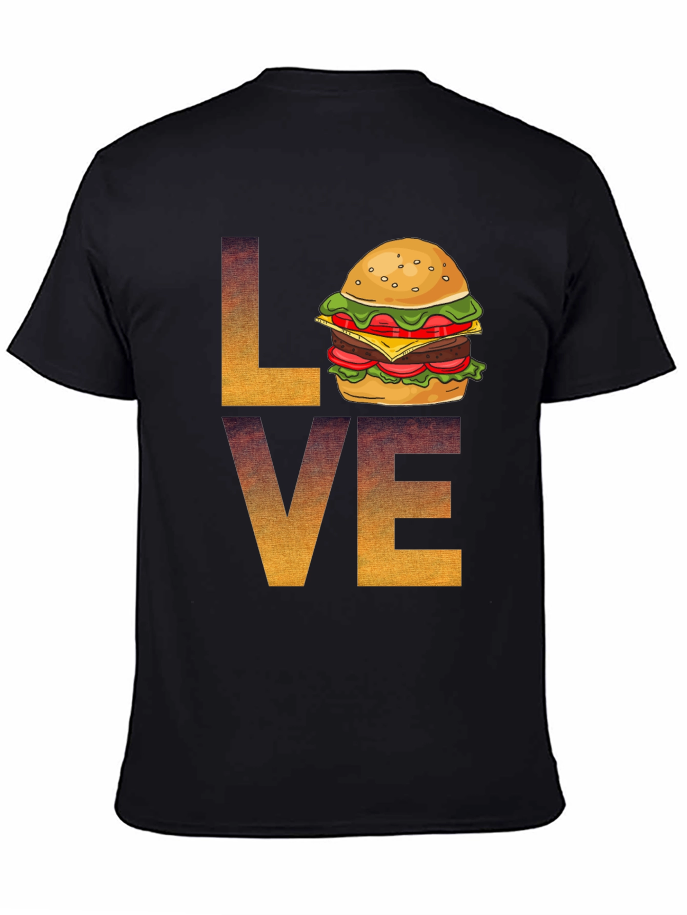 Love Burger Graphic Tee - Soft Style Unisex T-Shirt
