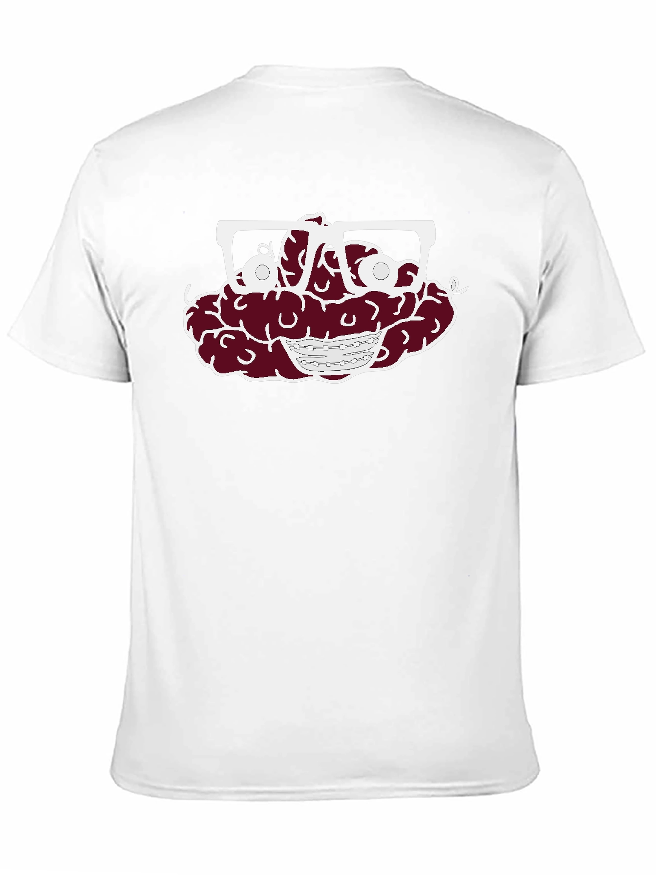 Brain with Glasses Graphic Tee - Unisex T-Shirt