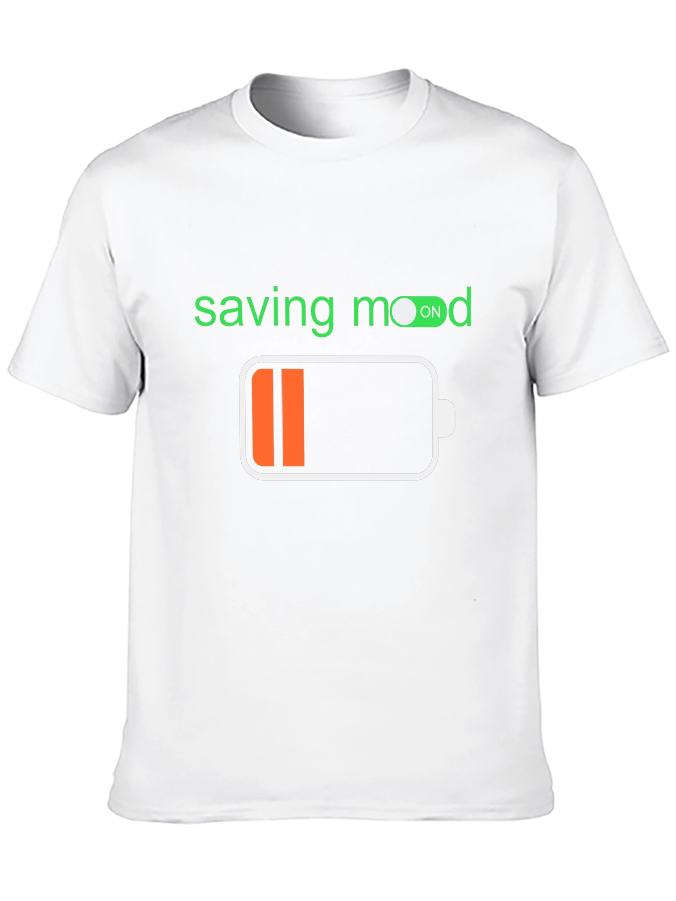 Saving Mood T-Shirt - Low Battery Mode