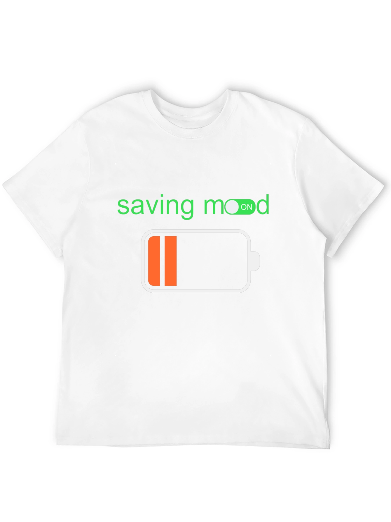 Saving Mood T-Shirt - Low Battery Mode