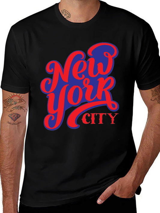 New York City Graphic Tee - Stylish Short Sleeve Shirt
