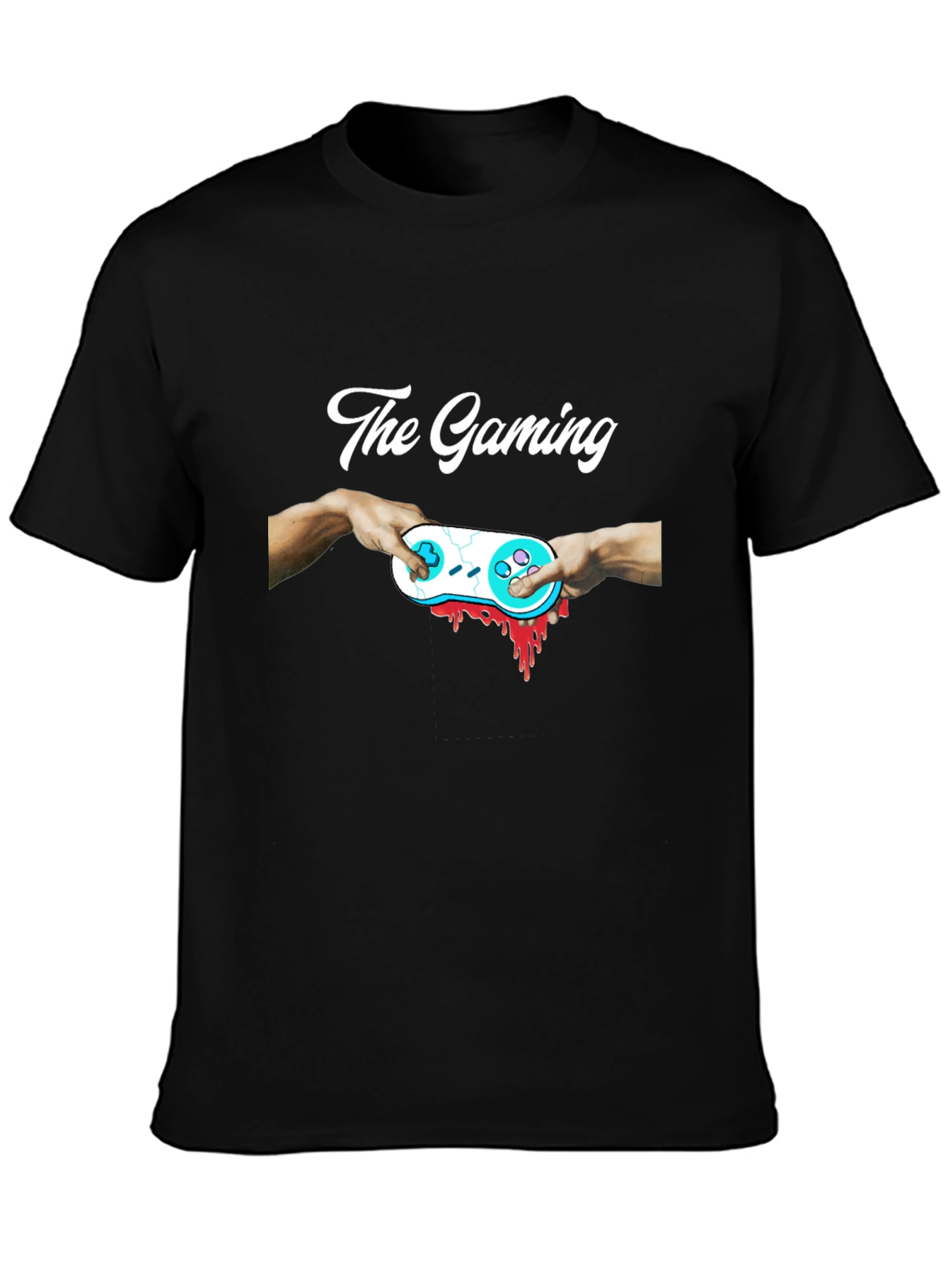 The Gaming Blood Controller Graphic T-Shirt