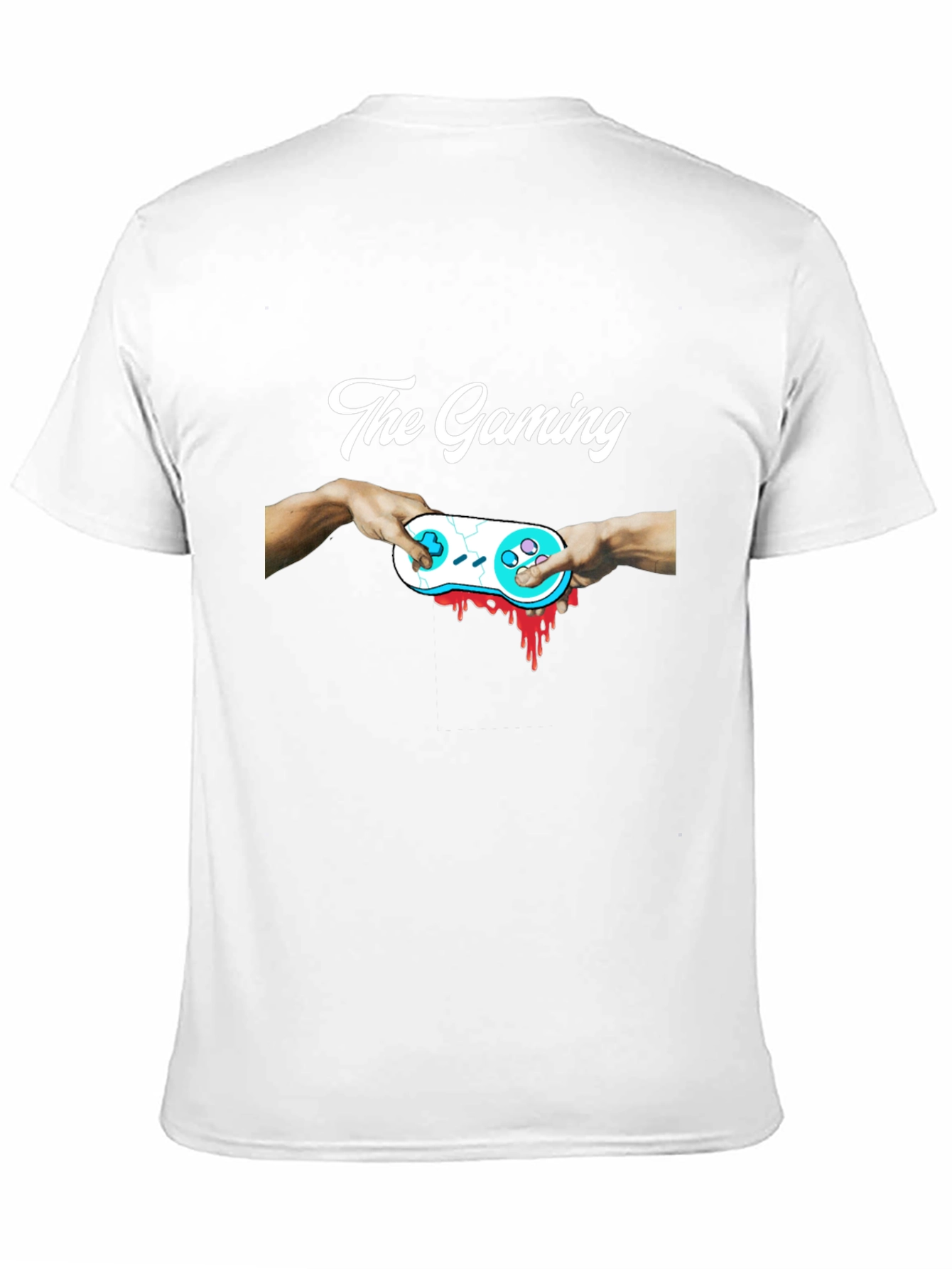 The Gaming Blood Controller Graphic T-Shirt