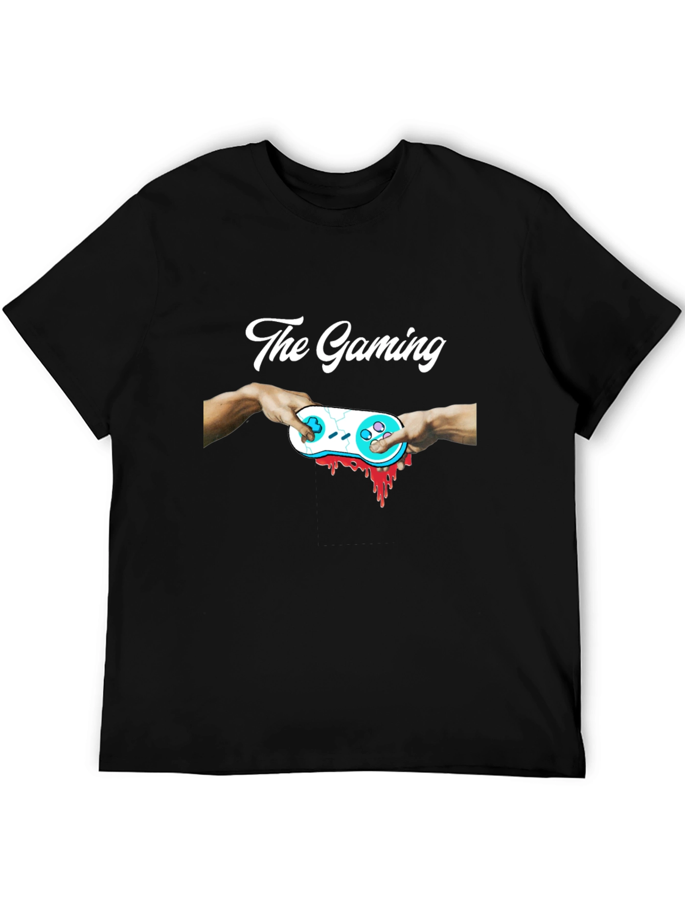 The Gaming Blood Controller Graphic T-Shirt