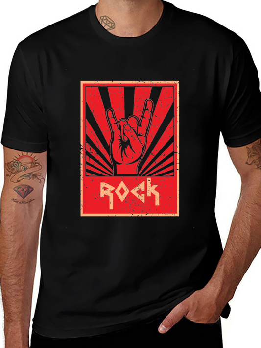 Rock Music Graphic Tee - Vintage Style