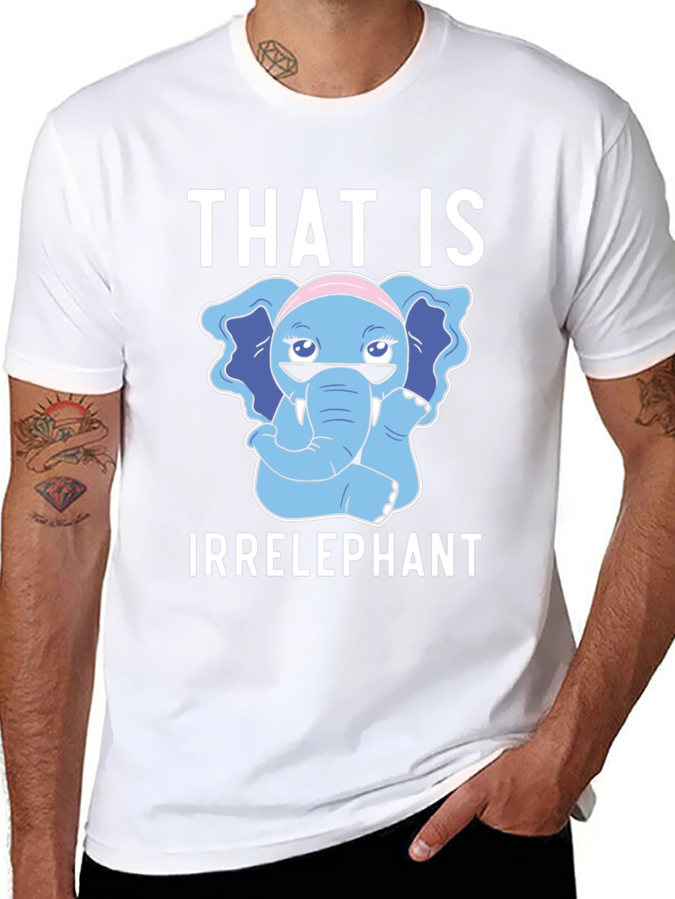 Irrelephant T-Shirt - Funny Elephant Tee
