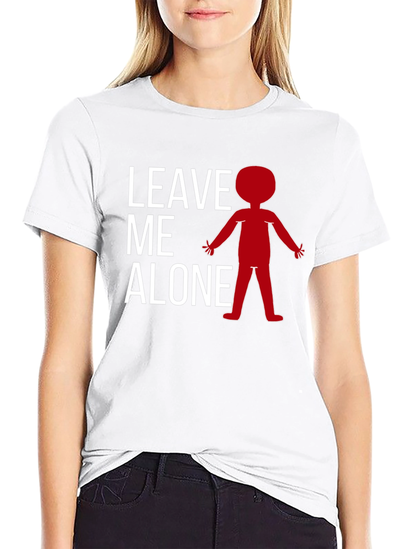 Leave Me Alone T-Shirt - Funny Graphic Tee