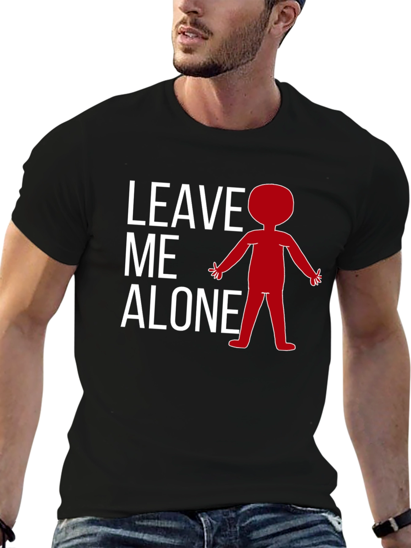 Leave Me Alone T-Shirt - Funny Graphic Tee