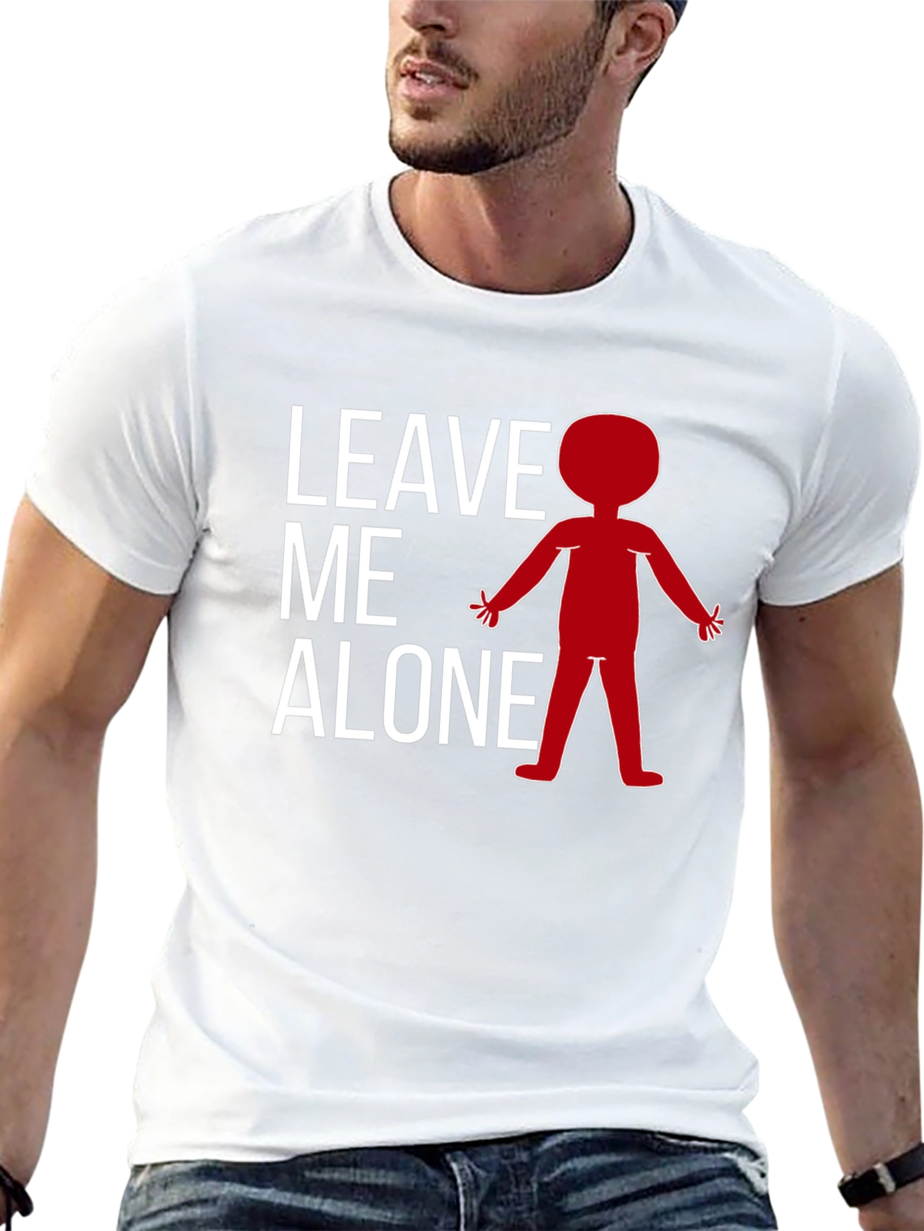 Leave Me Alone T-Shirt - Funny Graphic Tee